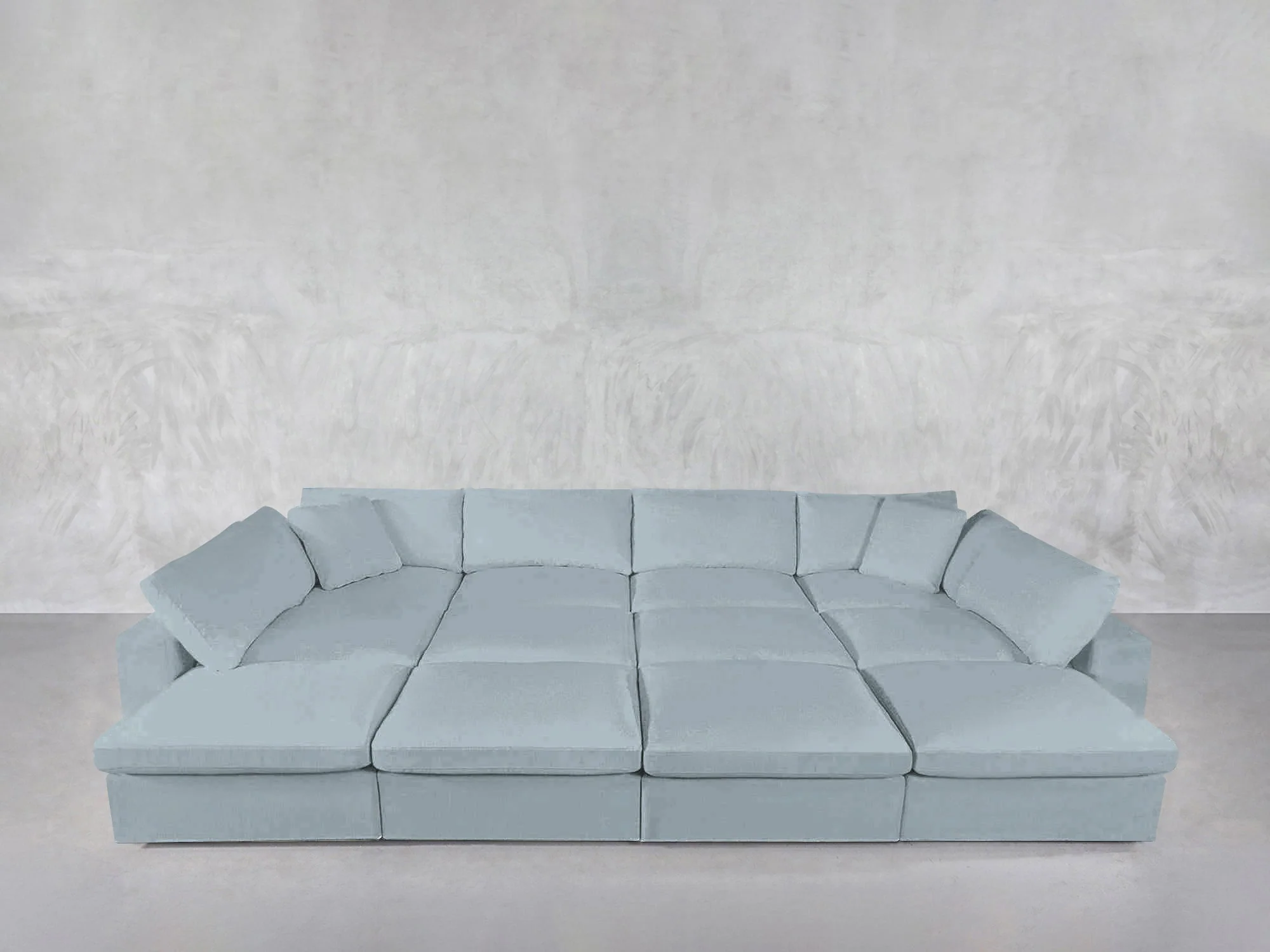 12-Seat Deep Modular Daybed - Image 164