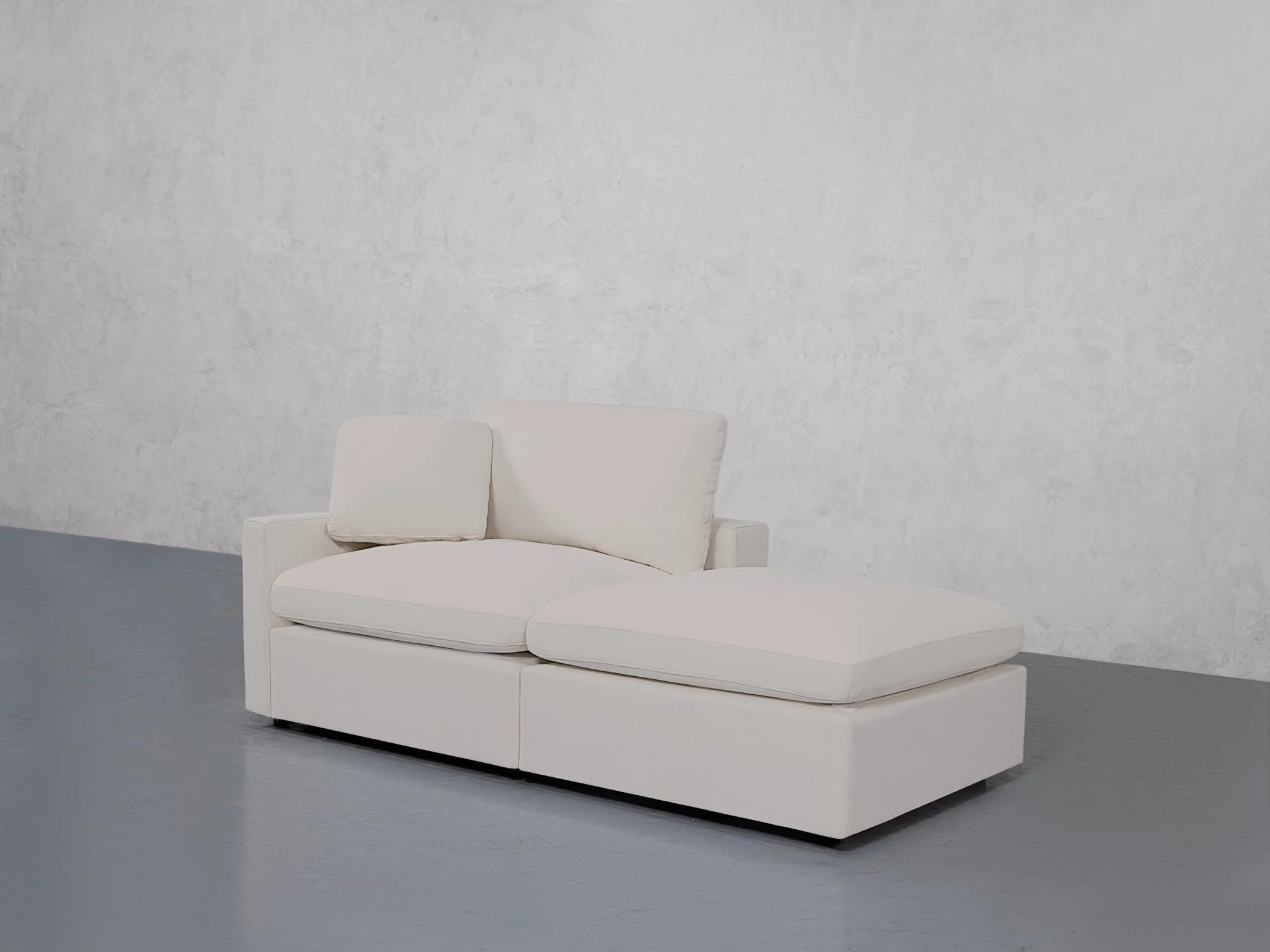 2-Seat Modular Lounger Loveseat (Thin Arm) - Image 100