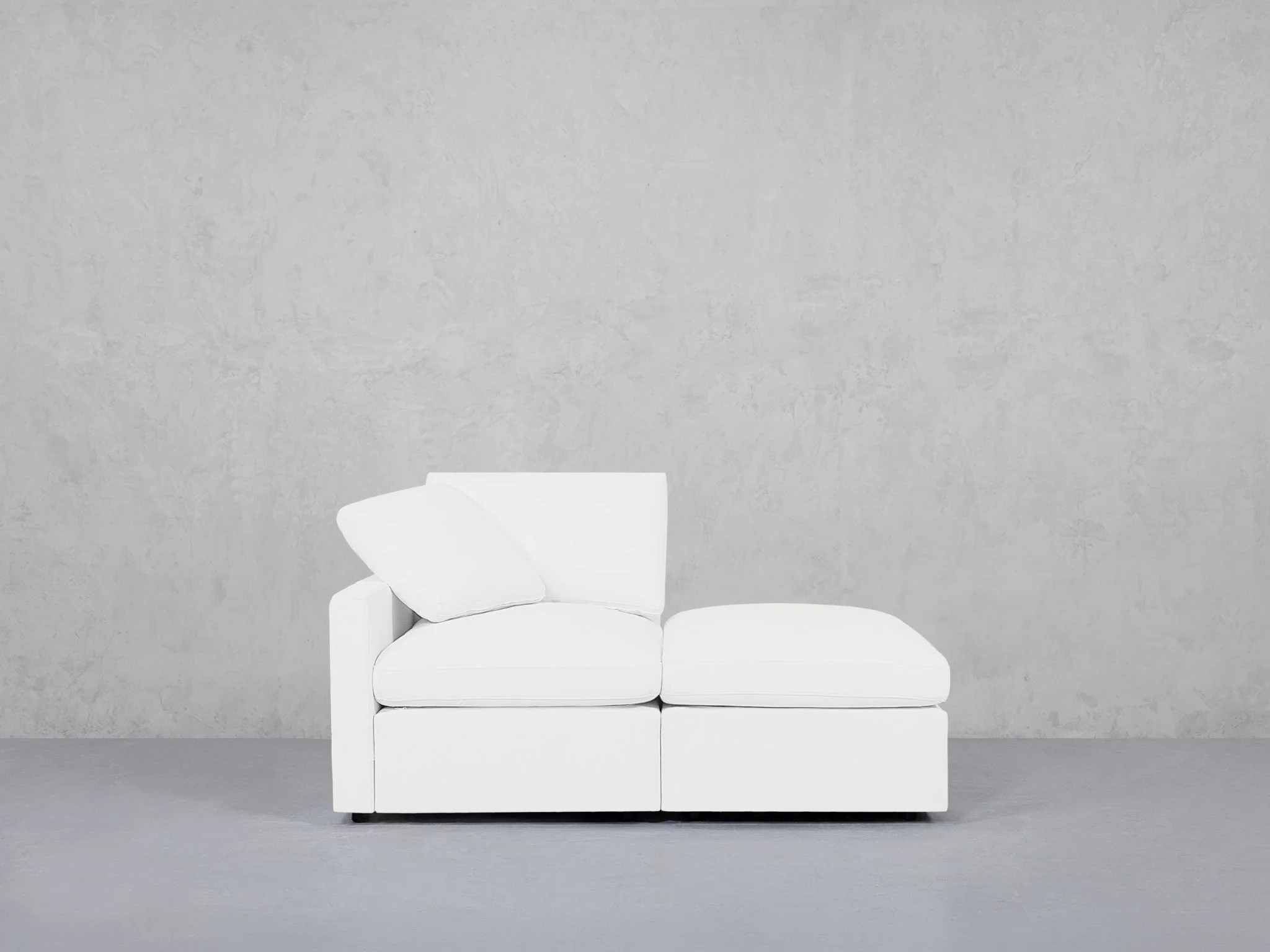 2-Seat Modular Lounger Loveseat (Thin Arm) - Image 11
