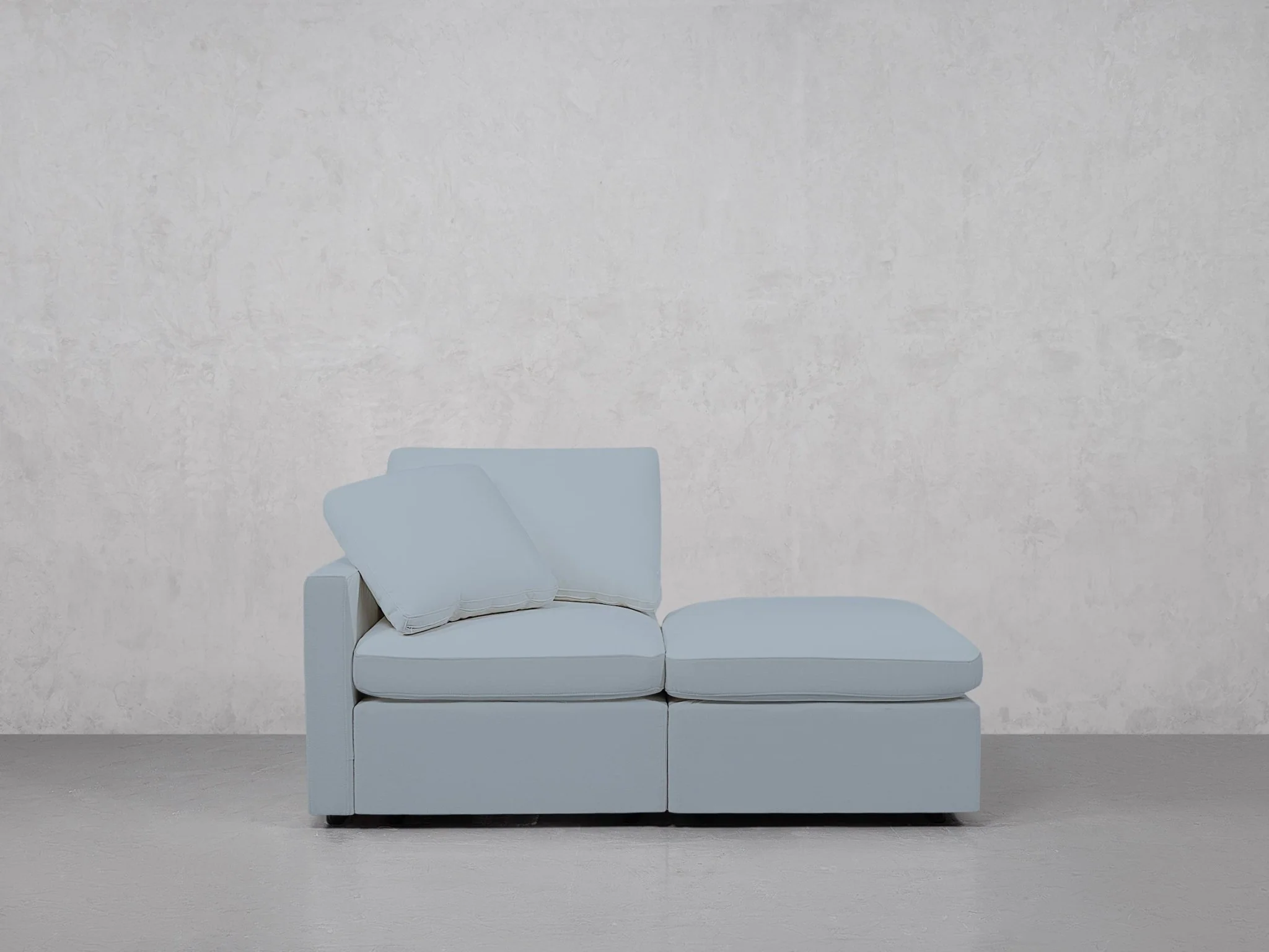2-Seat Modular Lounger Loveseat (Thin Arm) - Image 122
