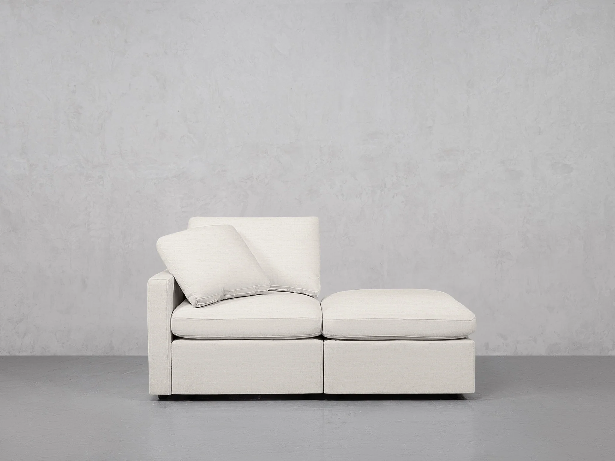 2-Seat Modular Lounger Loveseat (Thin Arm) - Image 17