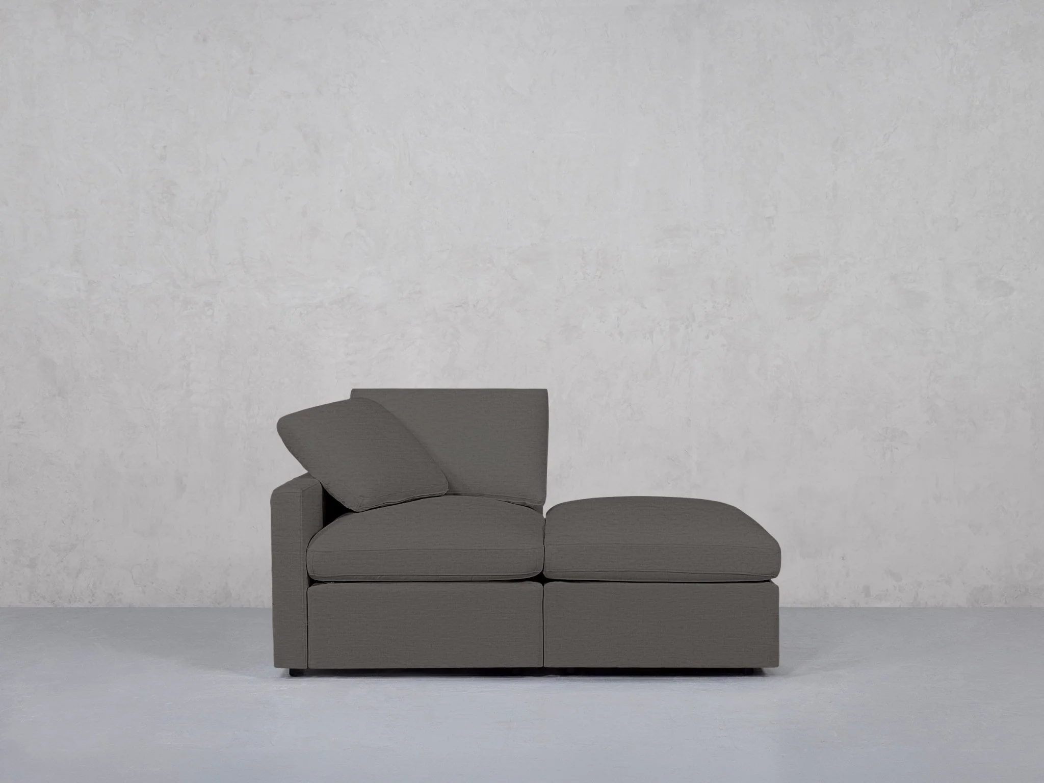 2-Seat Modular Lounger Loveseat (Thin Arm) - Image 32