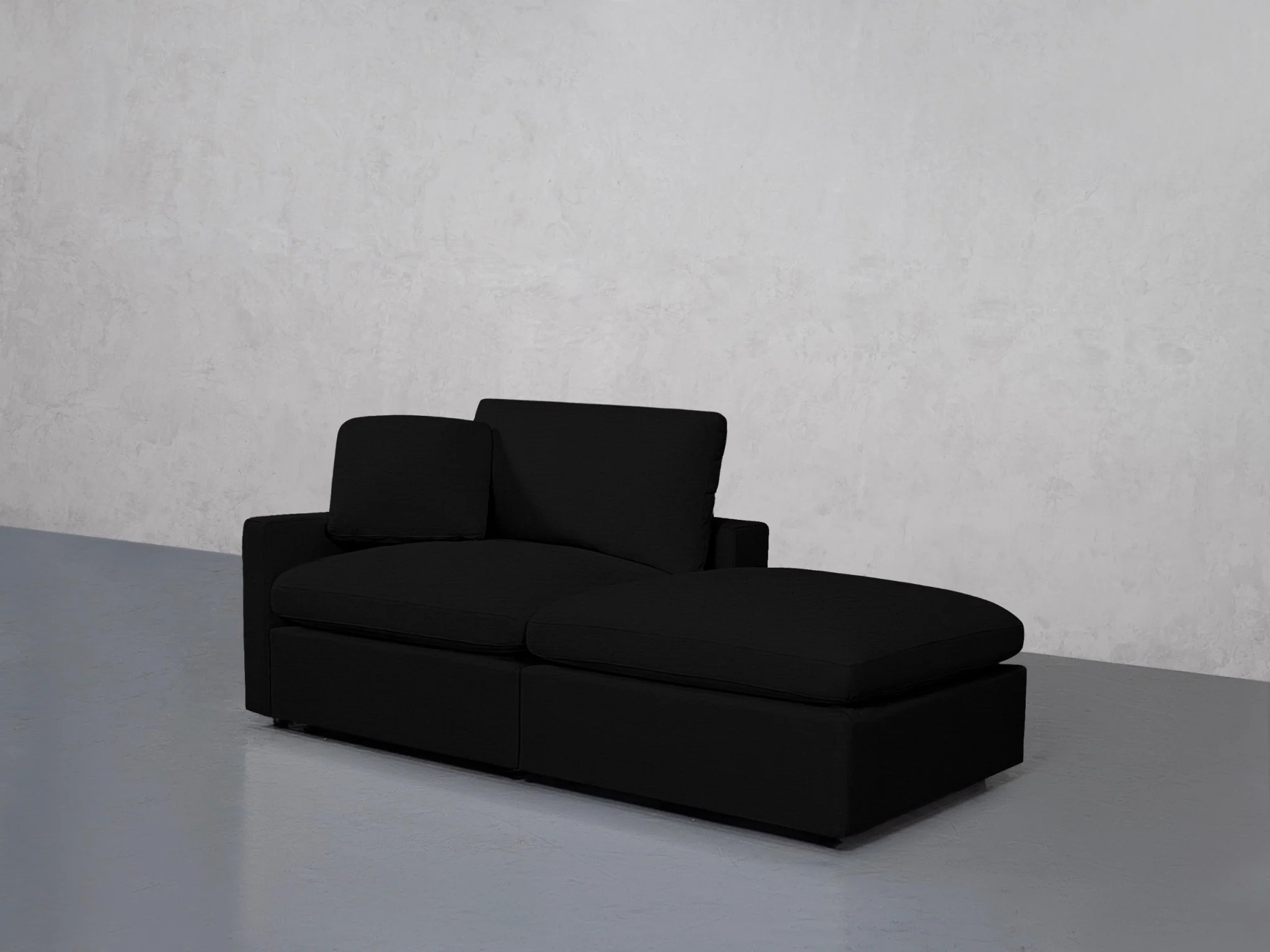 2-Seat Modular Lounger Loveseat (Thin Arm) - Image 37