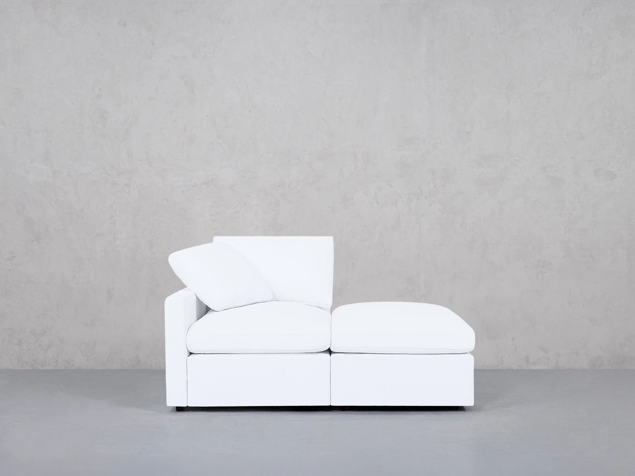 2-Seat Modular Lounger Loveseat (Thin Arm) - Image 4