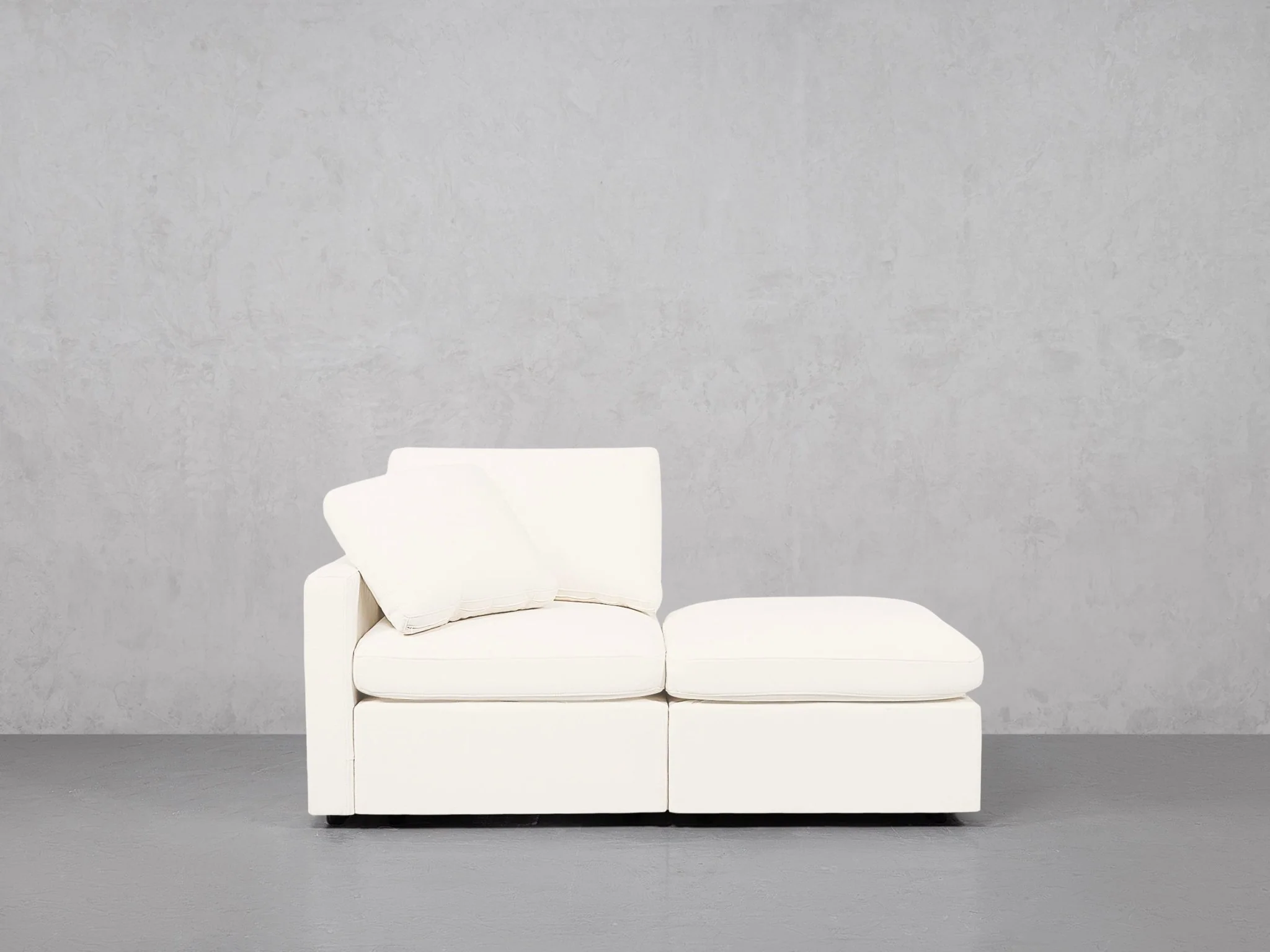2-Seat Modular Lounger Loveseat (Thin Arm) - Image 45
