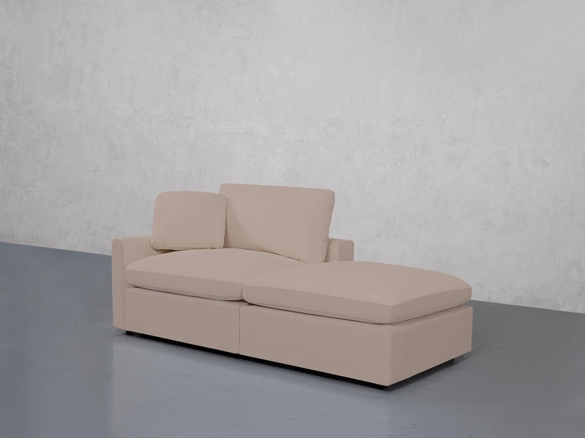 2-Seat Modular Lounger Loveseat (Thin Arm) - Image 65