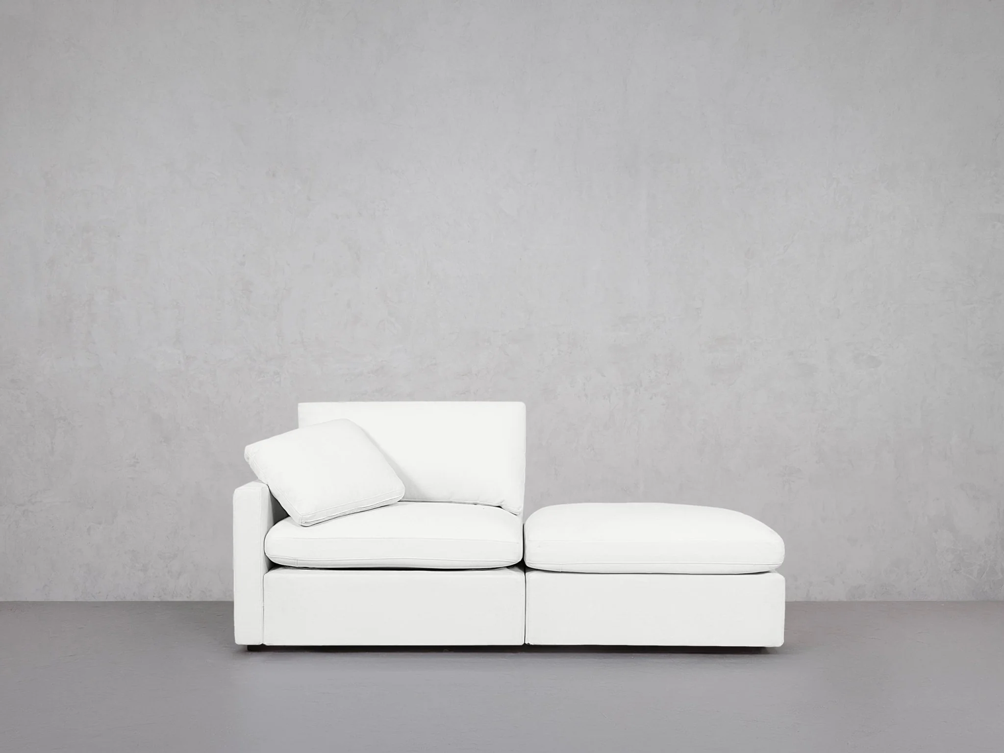 2-Seat Modular Lounger Loveseat (Thin Arm) - Image 8