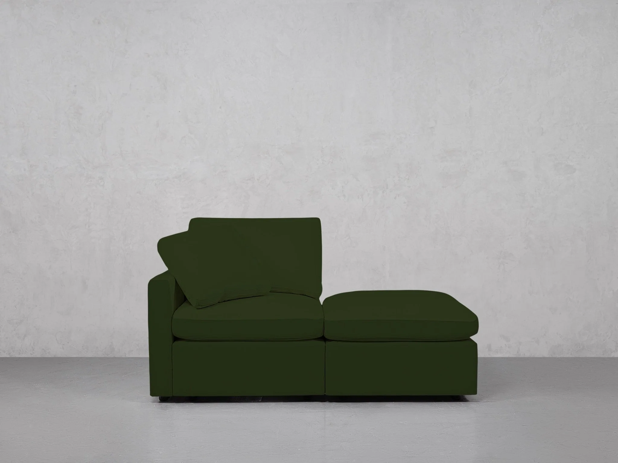 2-Seat Modular Lounger Loveseat (Thin Arm) - Image 87
