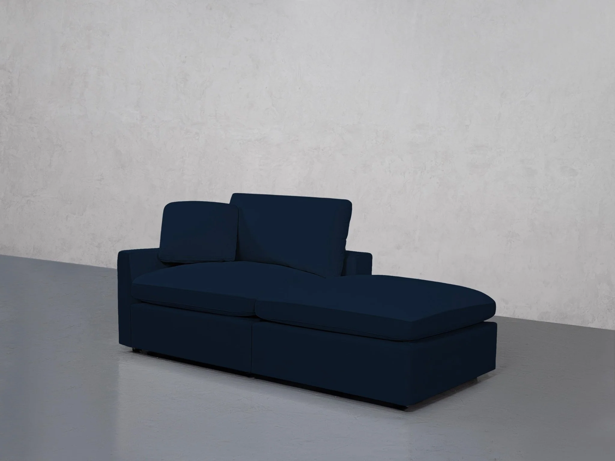 2-Seat Modular Lounger Loveseat (Thin Arm) - Image 93