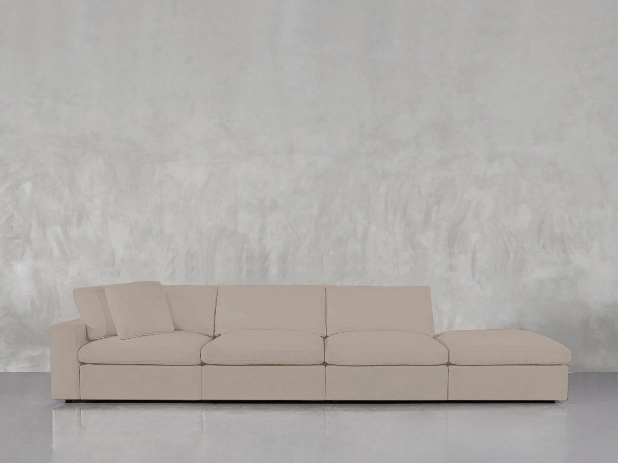 4-Seat Modular Lounger Sofa - Image 141