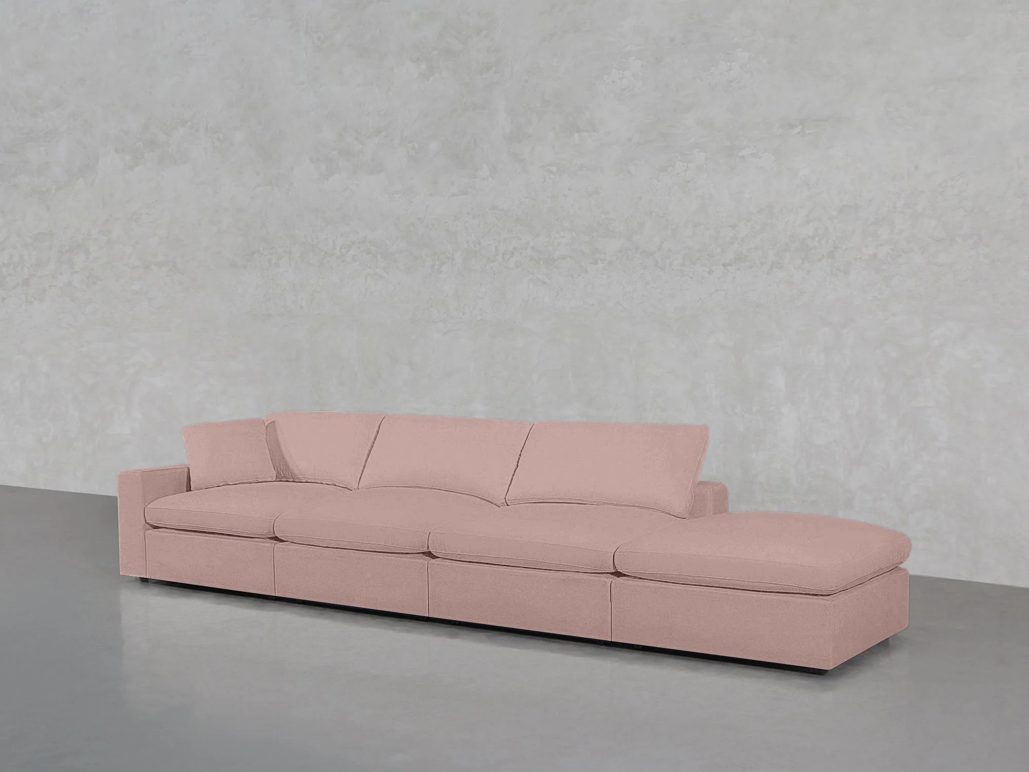 4-Seat Modular Lounger Sofa - Image 242