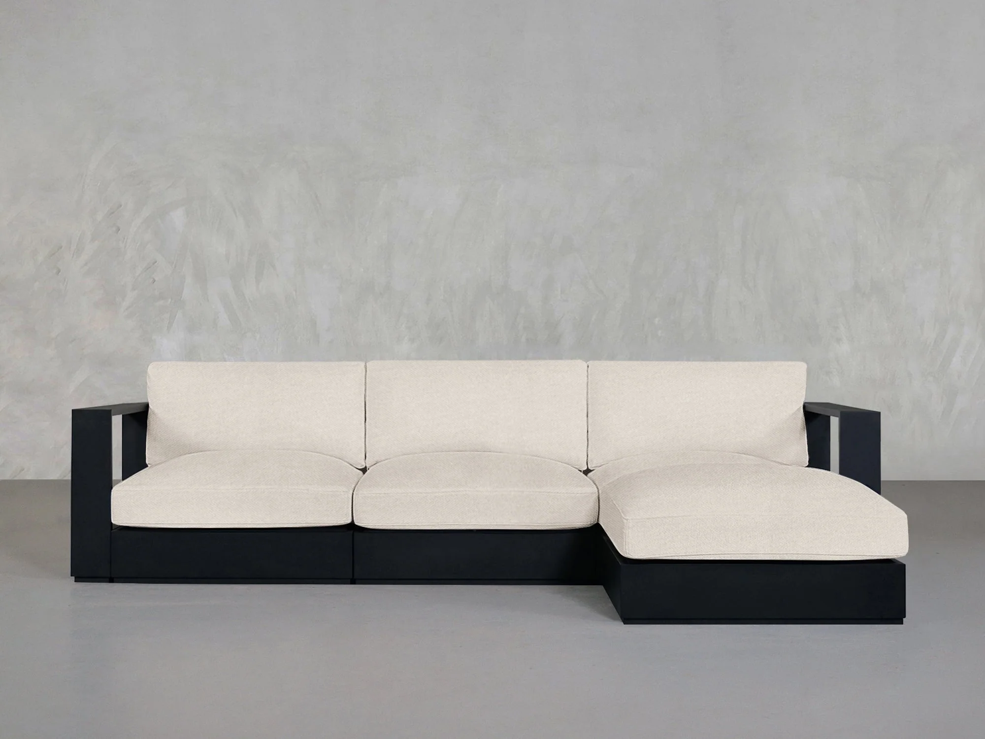 4-Seat Modular Chaise Sectional Aluminum Outdoor - Image 12