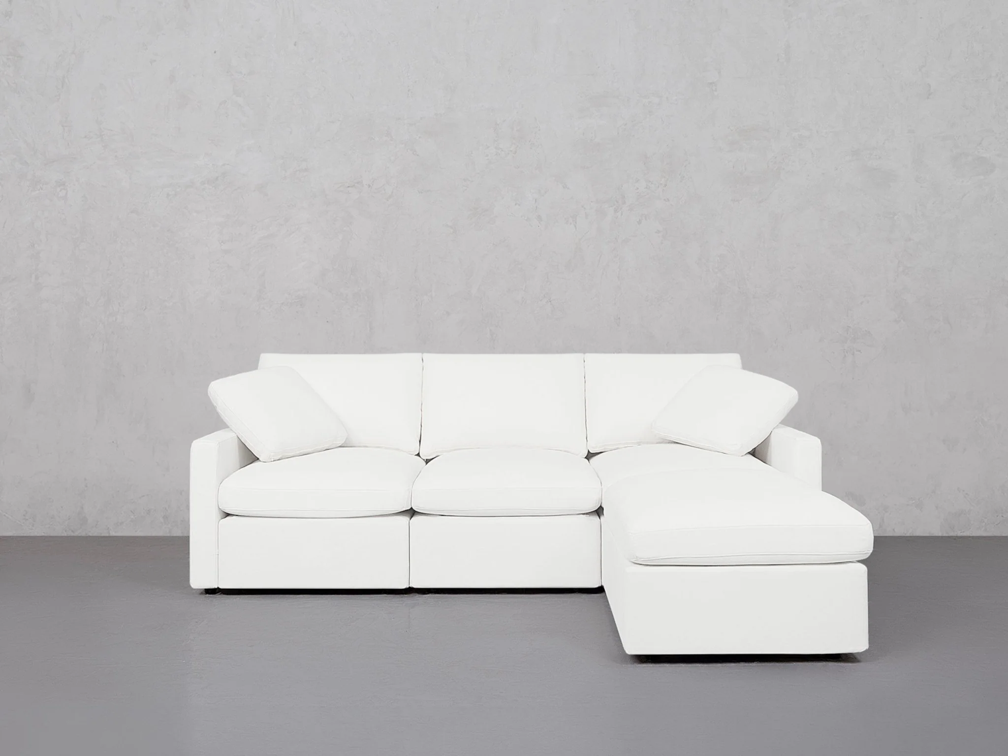 4-Seat Modular Chaise Sectional (Thin Arms) - Image 11