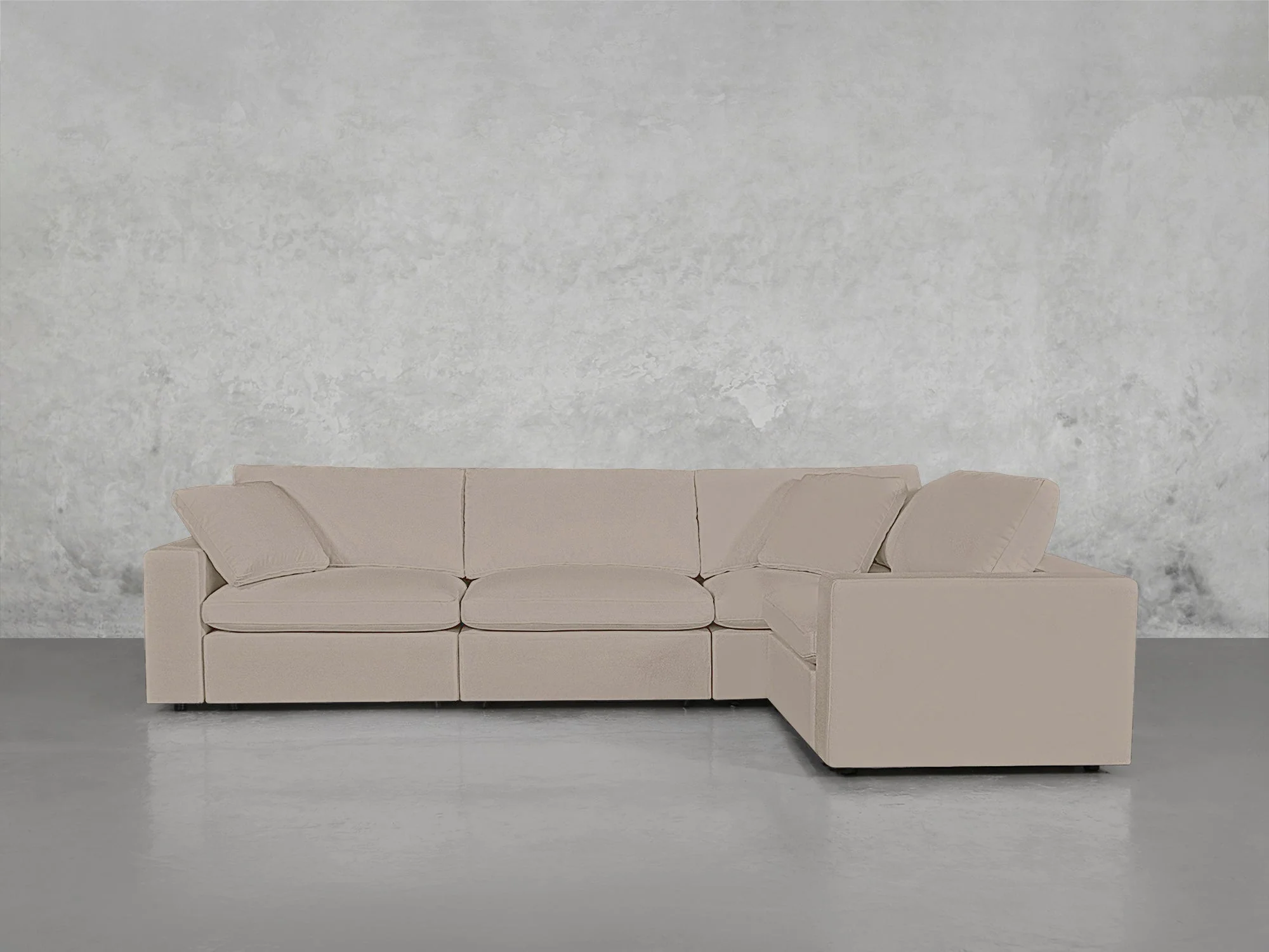 4-Seat Modular Corner Right Sectional - Image 141