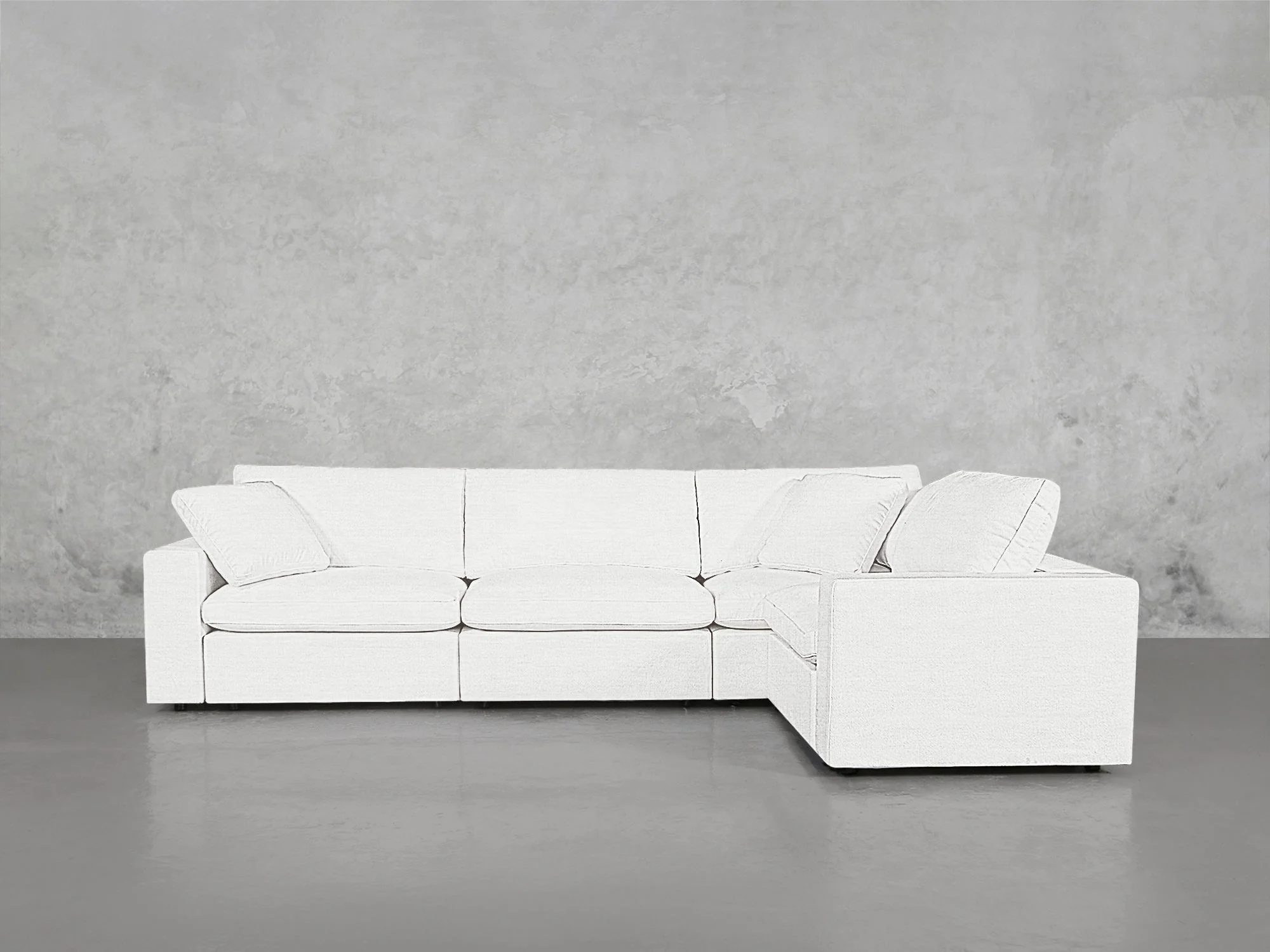 4-Seat Modular Corner Right Sectional - Image 42