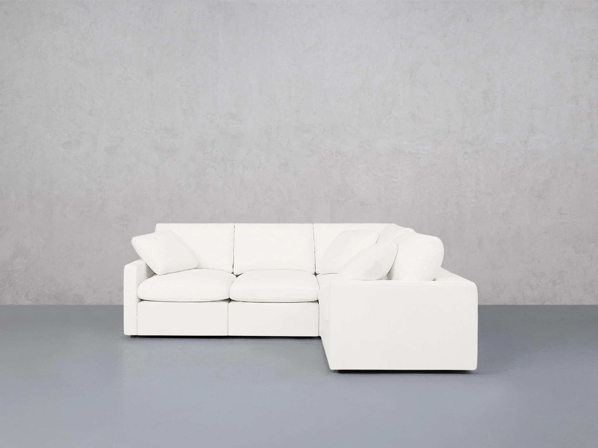 4-Seat Modular Corner Right Sectional (Thin Arms) - Image 10