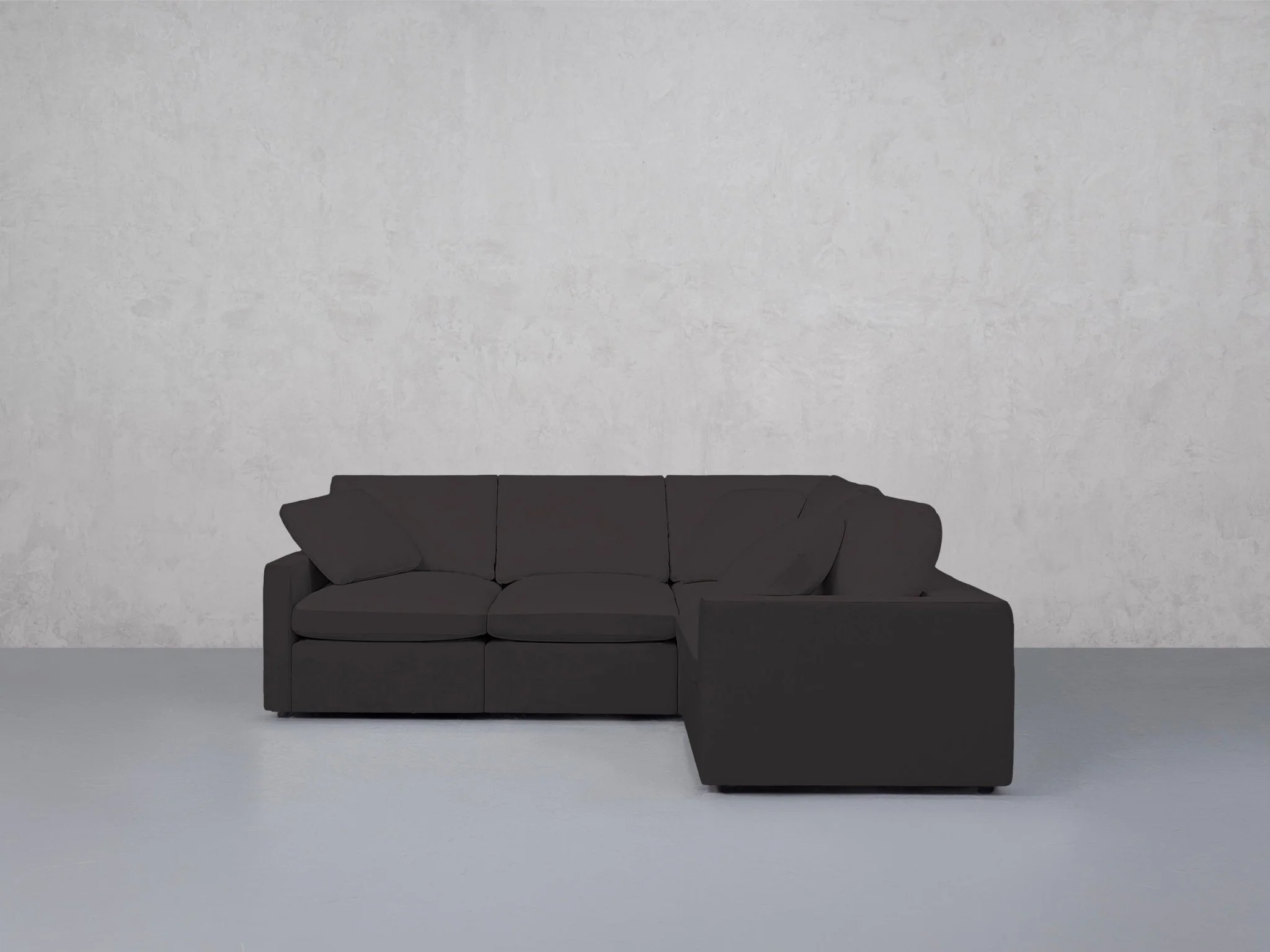 4-Seat Modular Corner Right Sectional (Thin Arms) - Image 109