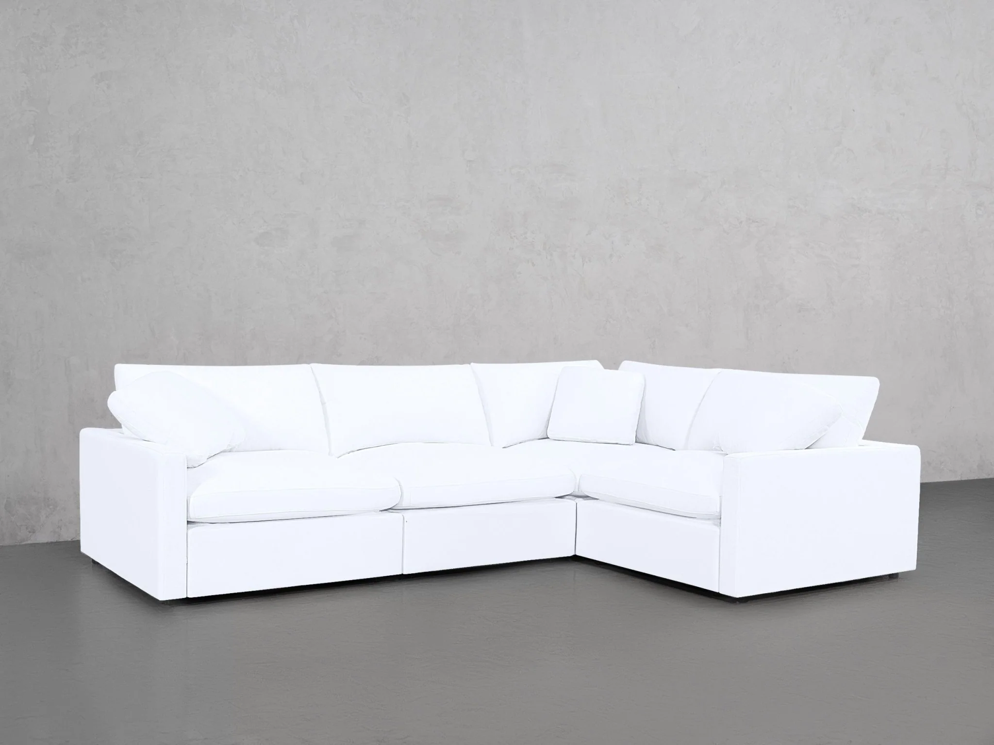 4-Seat Modular Corner Right Sectional (Thin Arms) - Image 2
