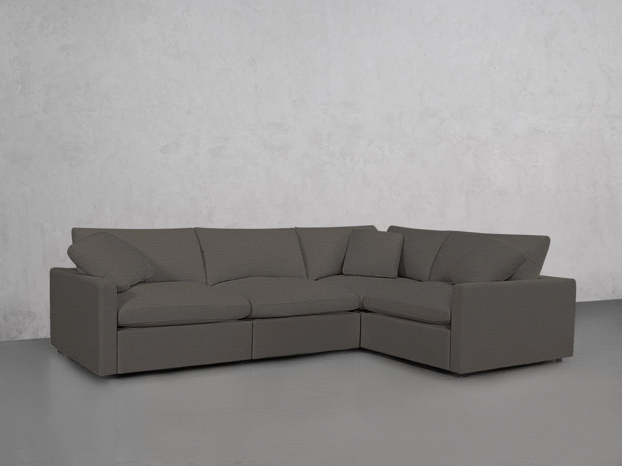 4-Seat Modular Corner Right Sectional (Thin Arms) - Image 30