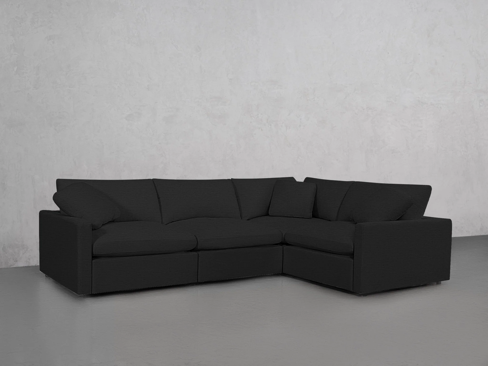 4-Seat Modular Corner Right Sectional (Thin Arms) - Image 37