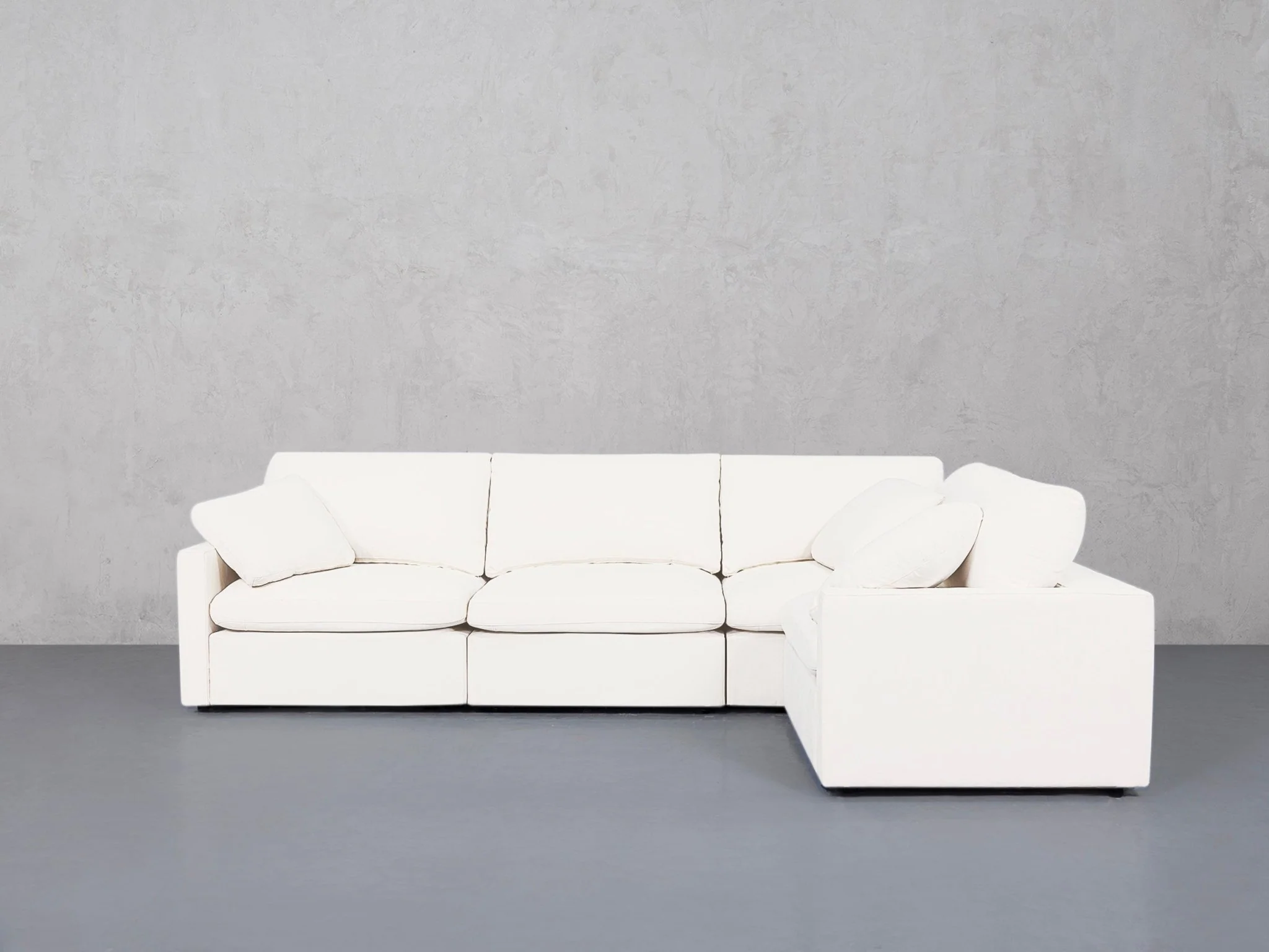 4-Seat Modular Corner Right Sectional (Thin Arms) - Image 43