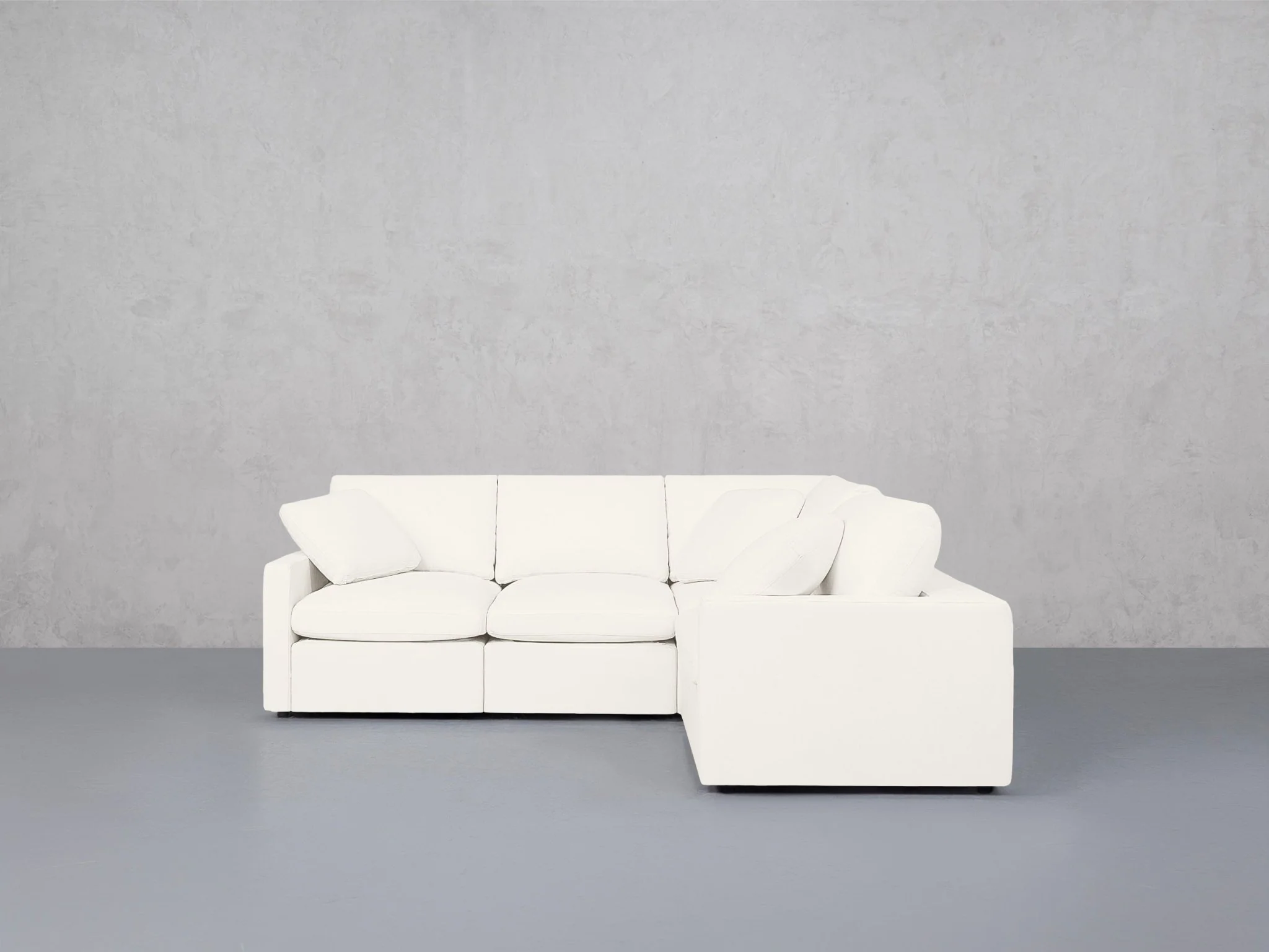 4-Seat Modular Corner Right Sectional (Thin Arms) - Image 46