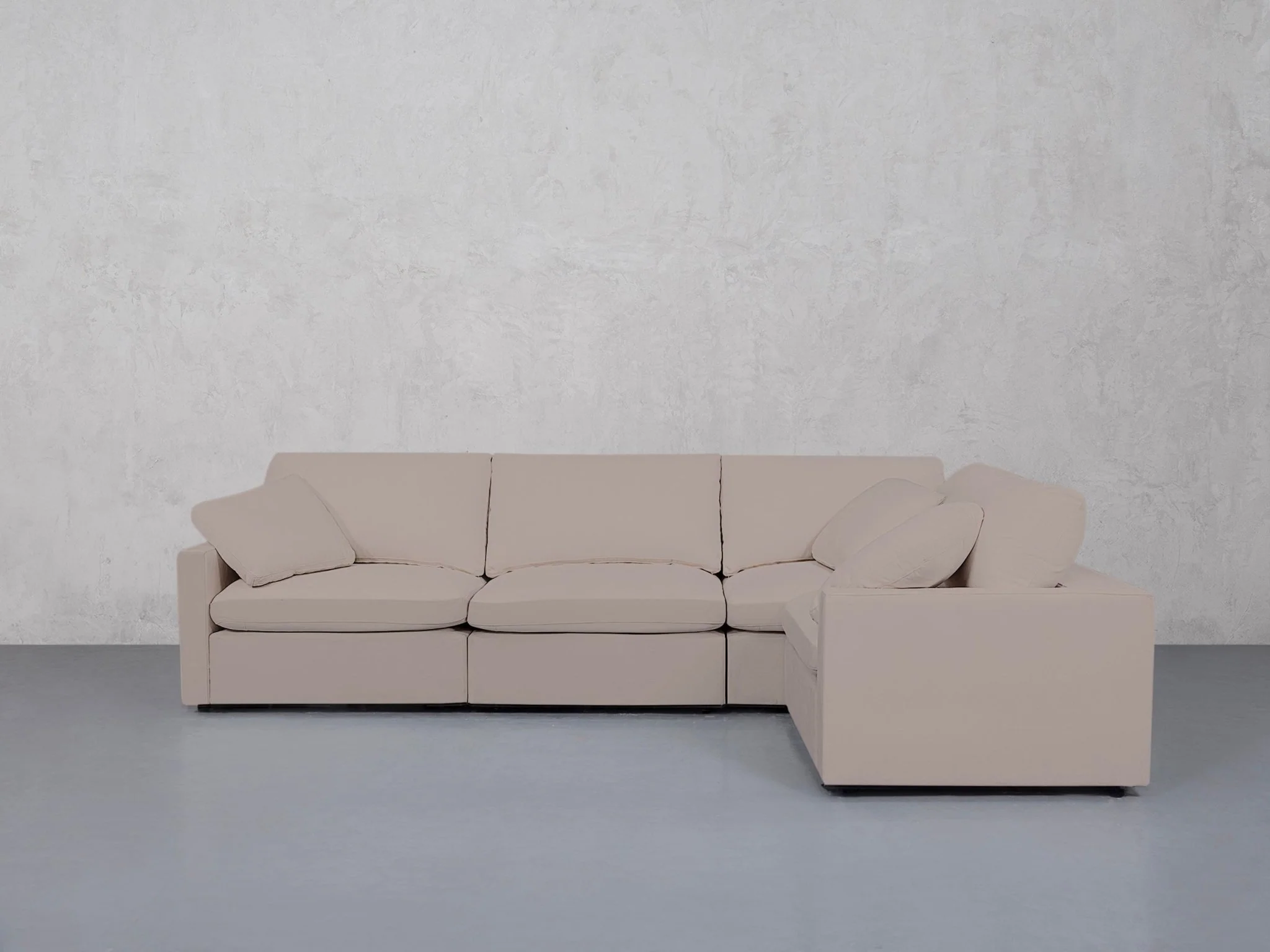 4-Seat Modular Corner Right Sectional (Thin Arms) - Image 64