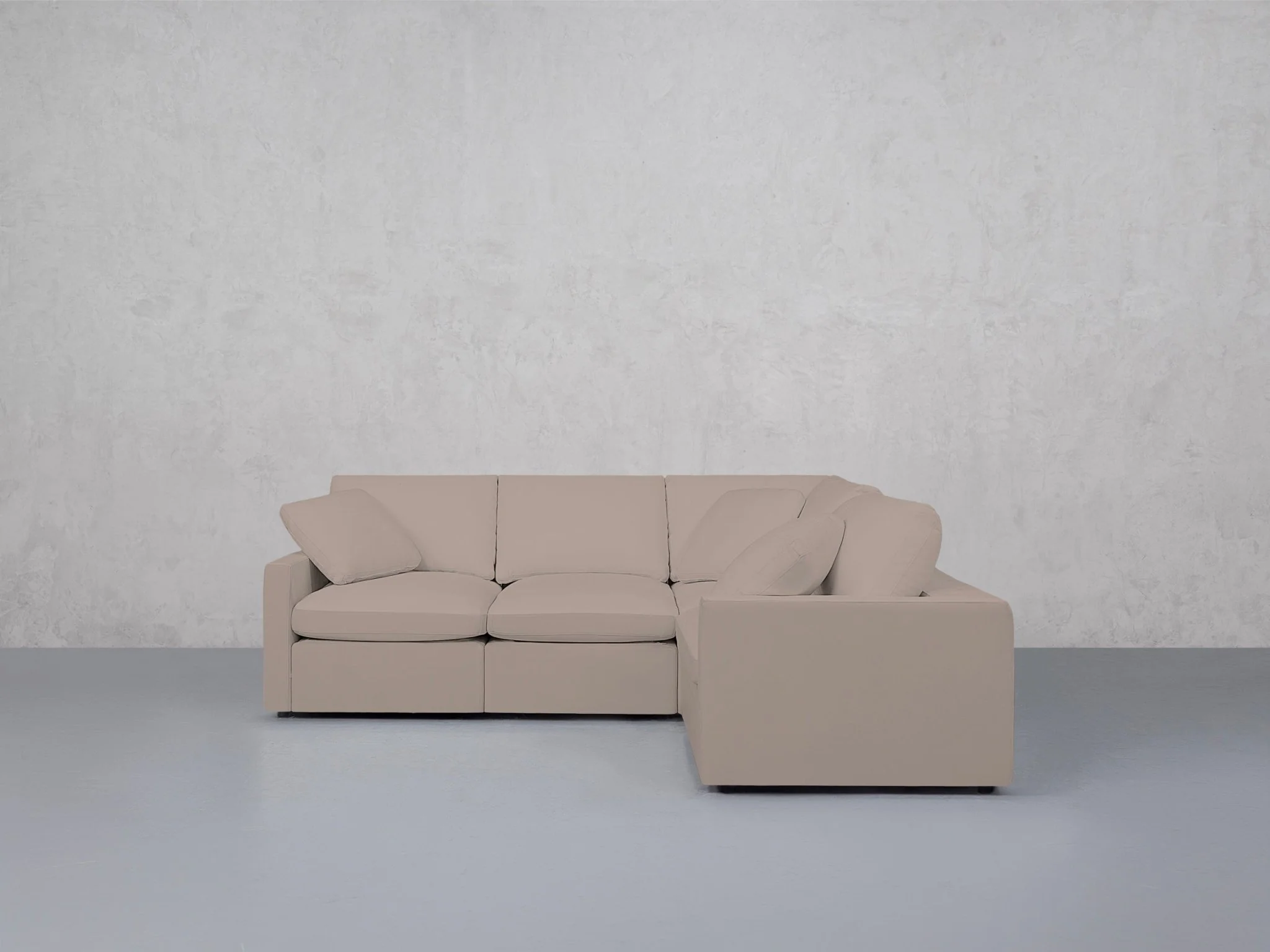 4-Seat Modular Corner Right Sectional (Thin Arms) - Image 67