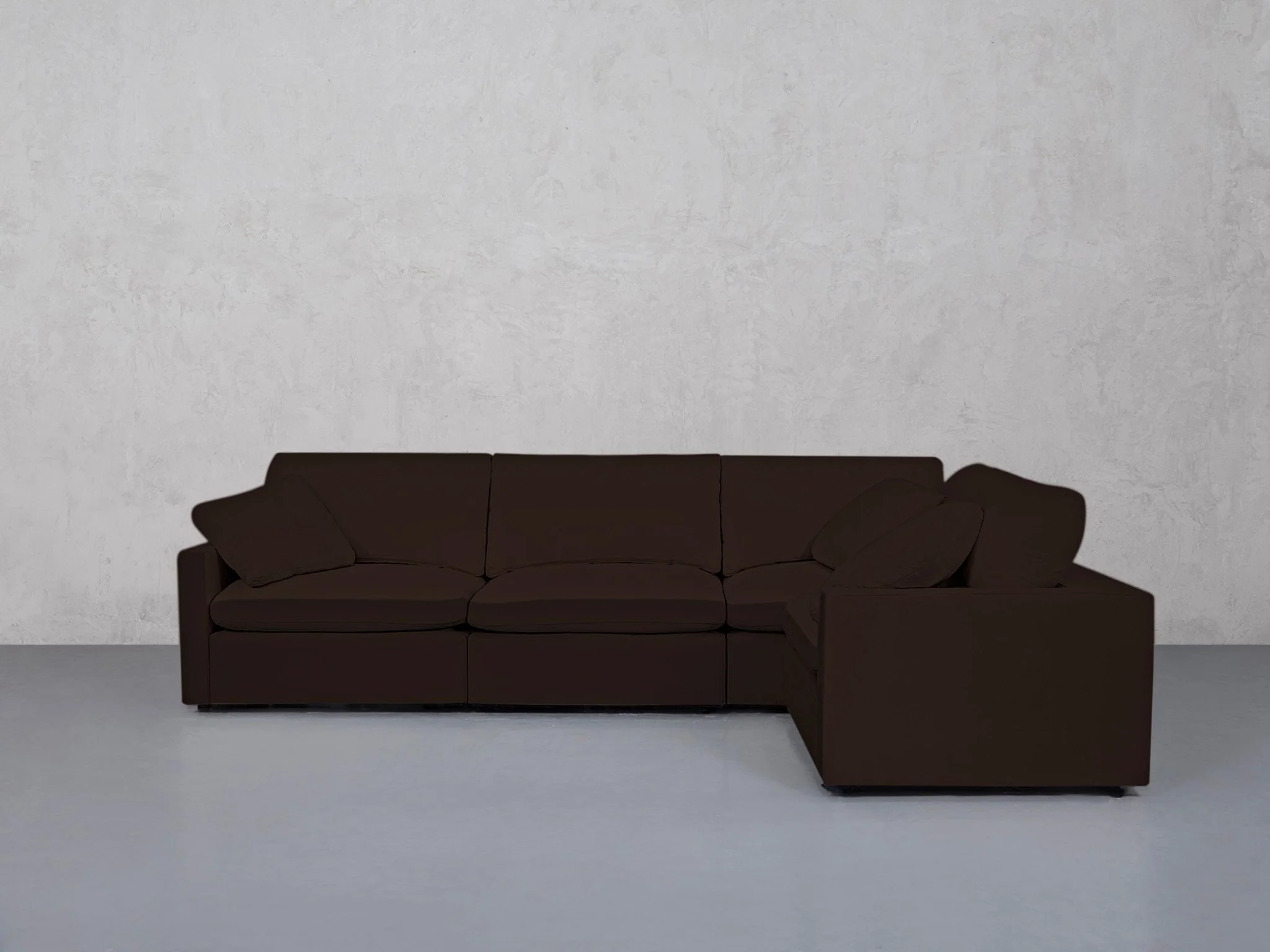4-Seat Modular Corner Right Sectional (Thin Arms) - Image 78
