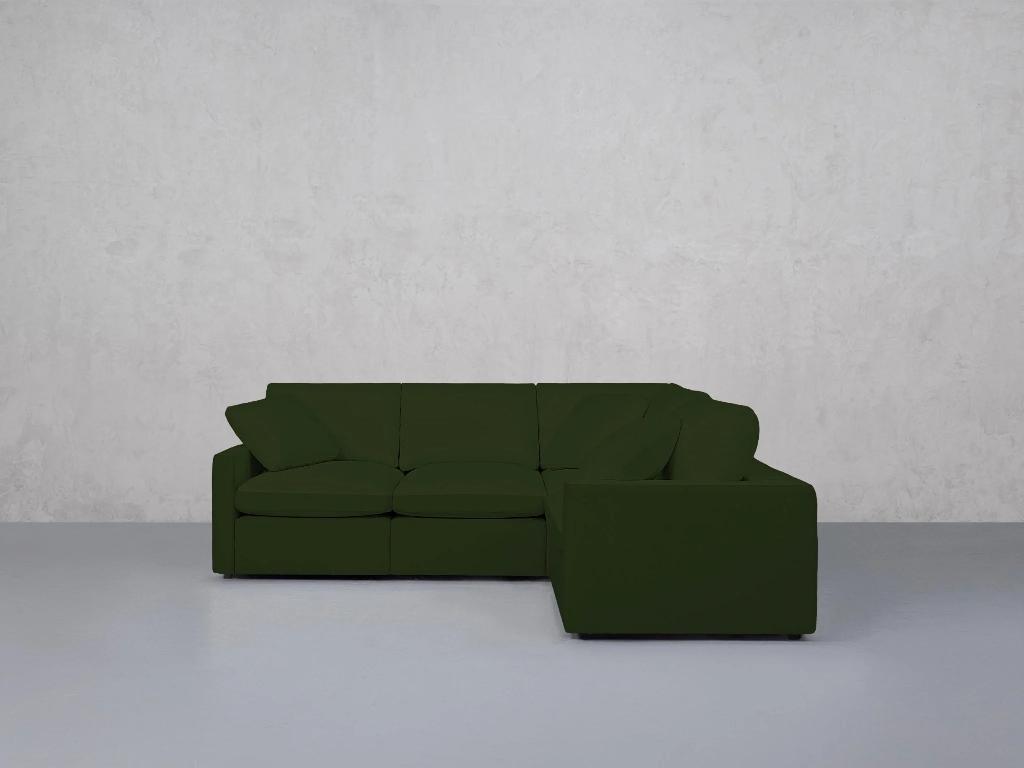 4-Seat Modular Corner Right Sectional (Thin Arms) - Image 88
