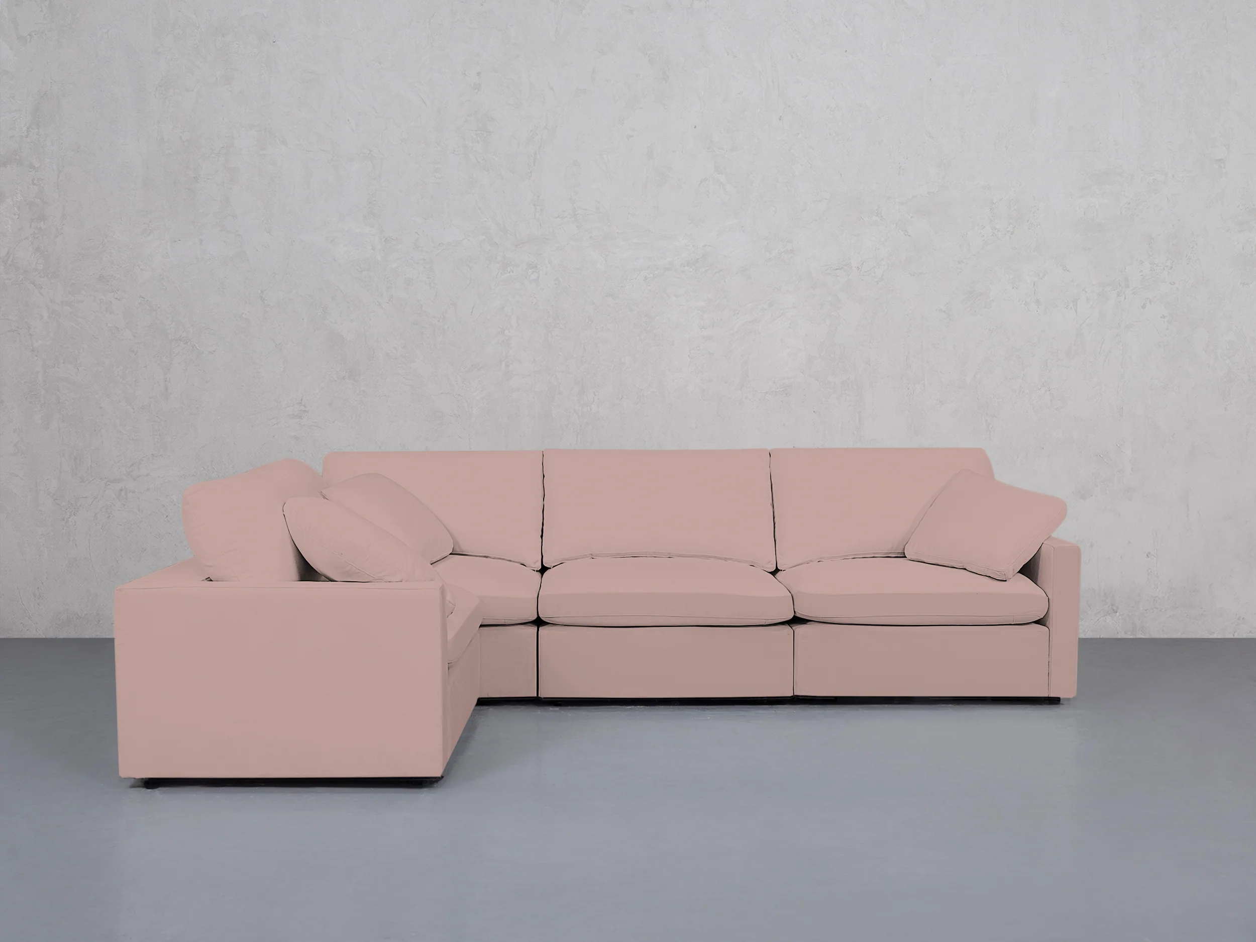 4-Seat Modular Corner Sectional (Thin Arms) - Image 127
