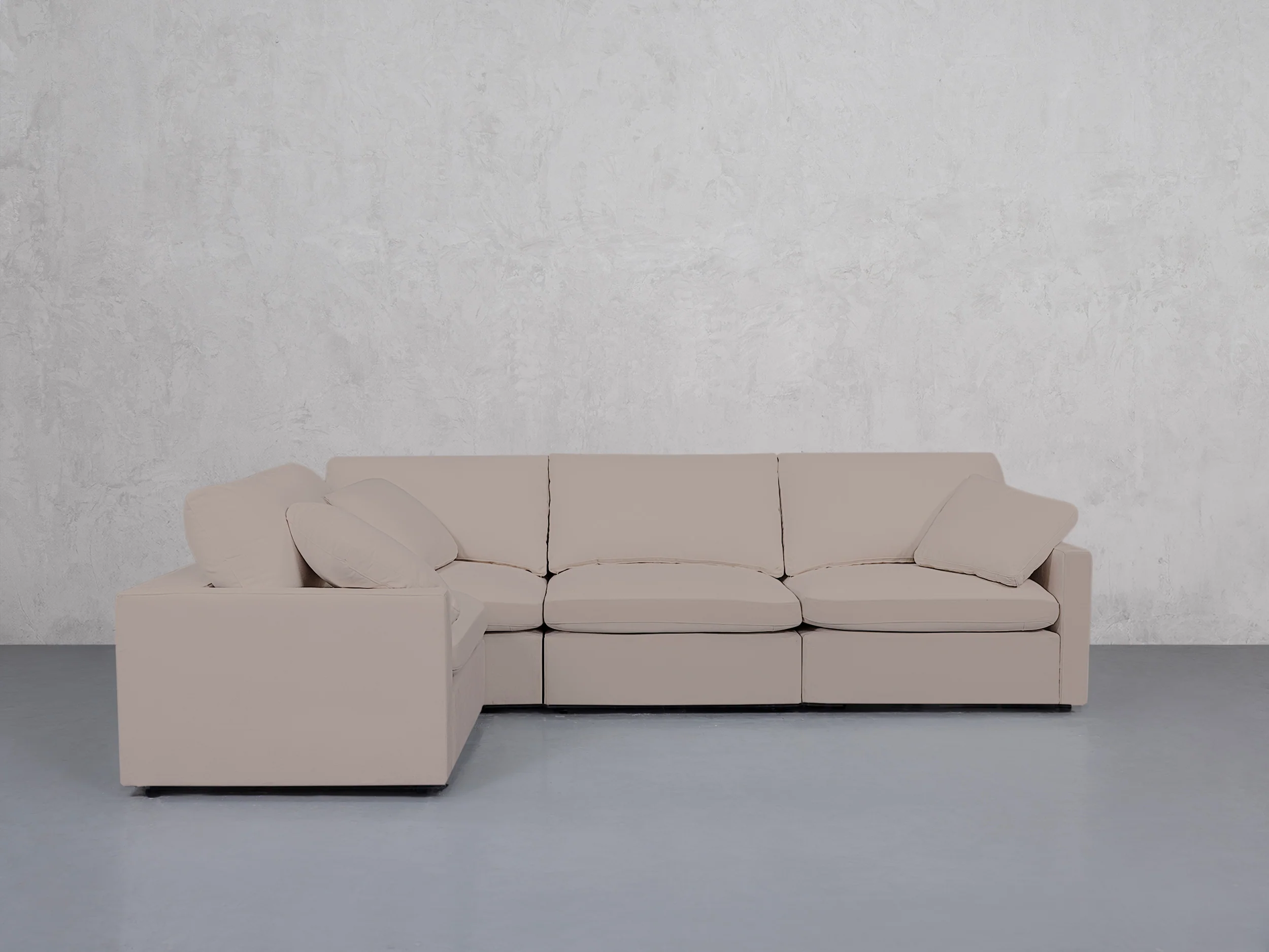 4-Seat Modular Corner Sectional (Thin Arms) - Image 64