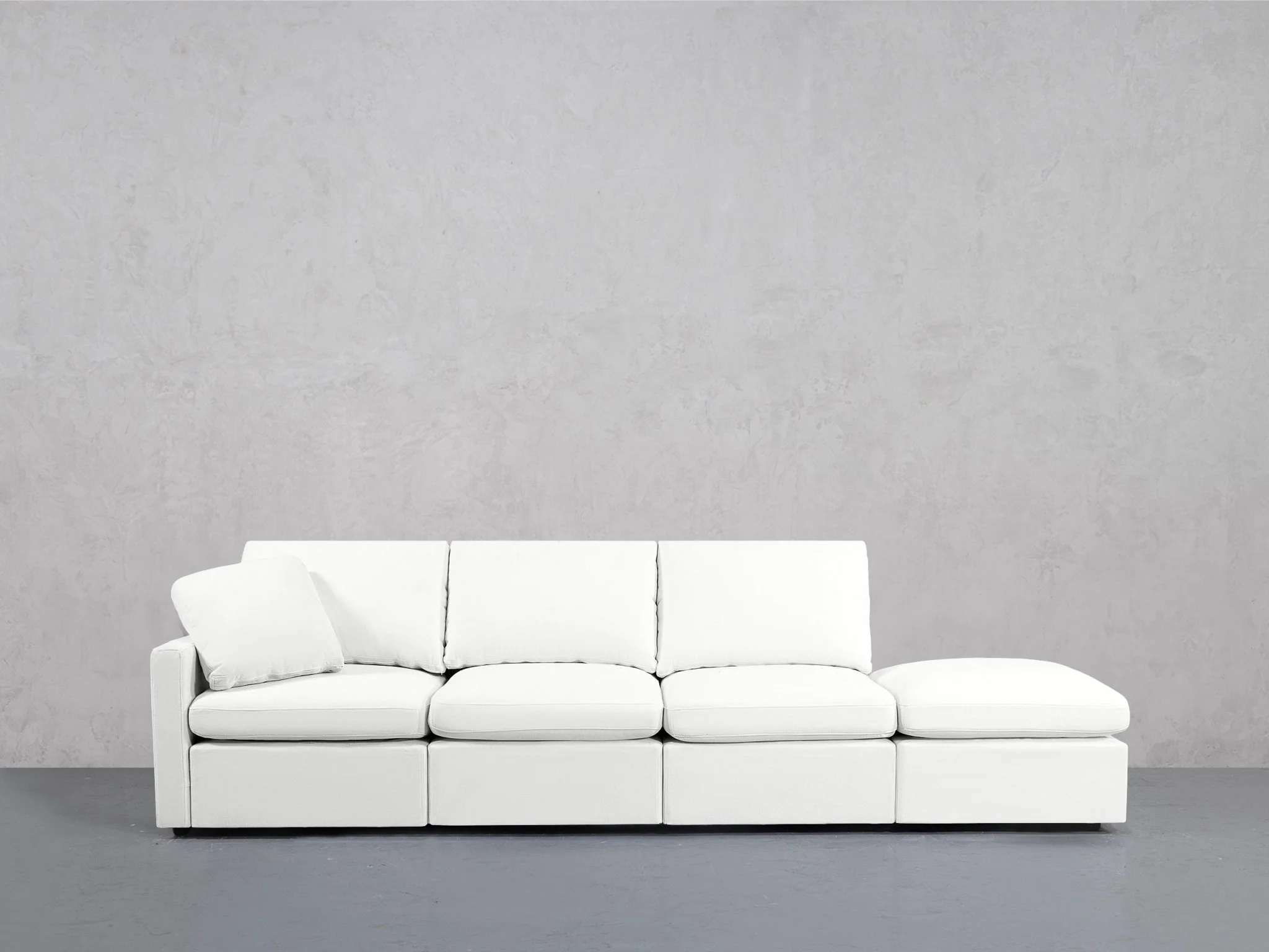 4-Seat Modular Lounger Sofa (Thin Arm) - Image 10