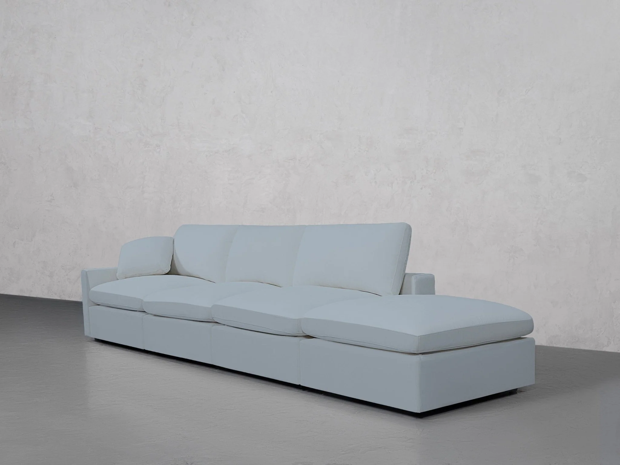 4-Seat Modular Lounger Sofa (Thin Arm) - Image 121