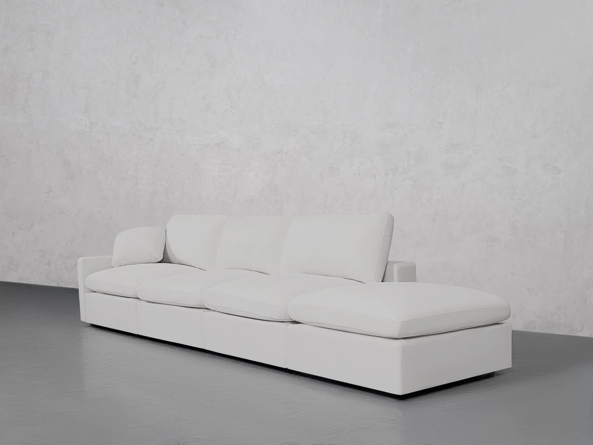 4-Seat Modular Lounger Sofa (Thin Arm) - Image 140