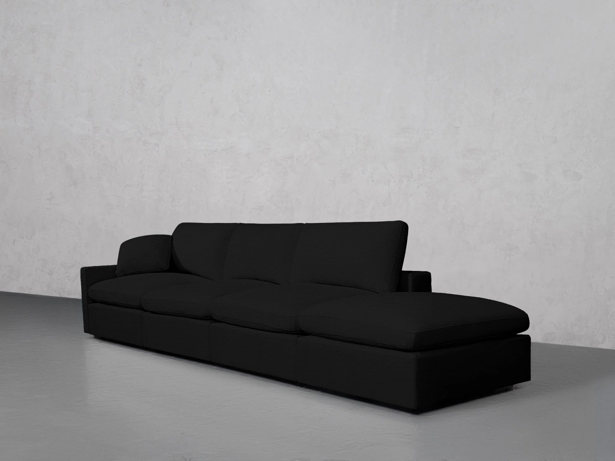 4-Seat Modular Lounger Sofa (Thin Arm) - Image 37