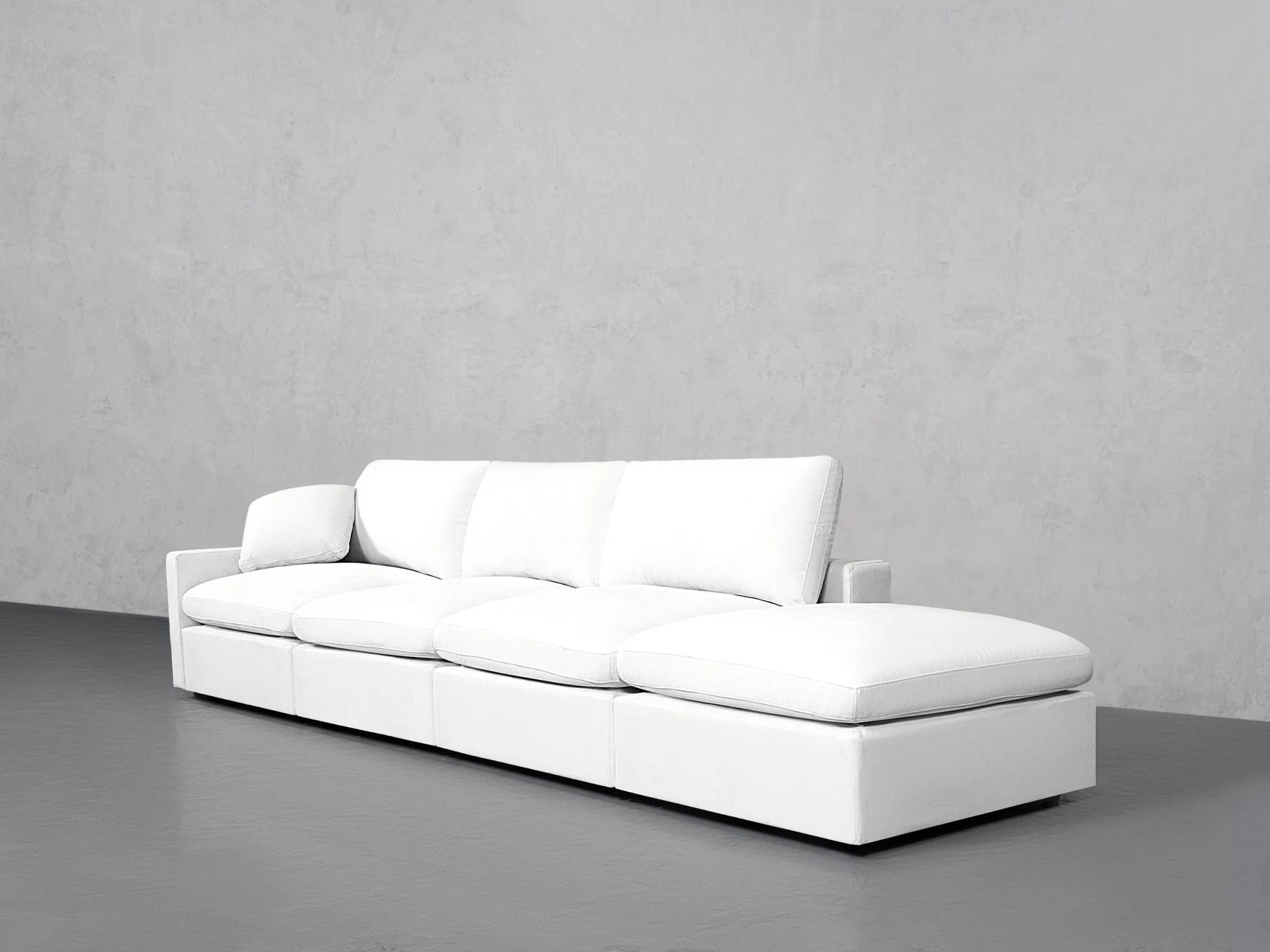 4-Seat Modular Lounger Sofa (Thin Arm) - Image 9