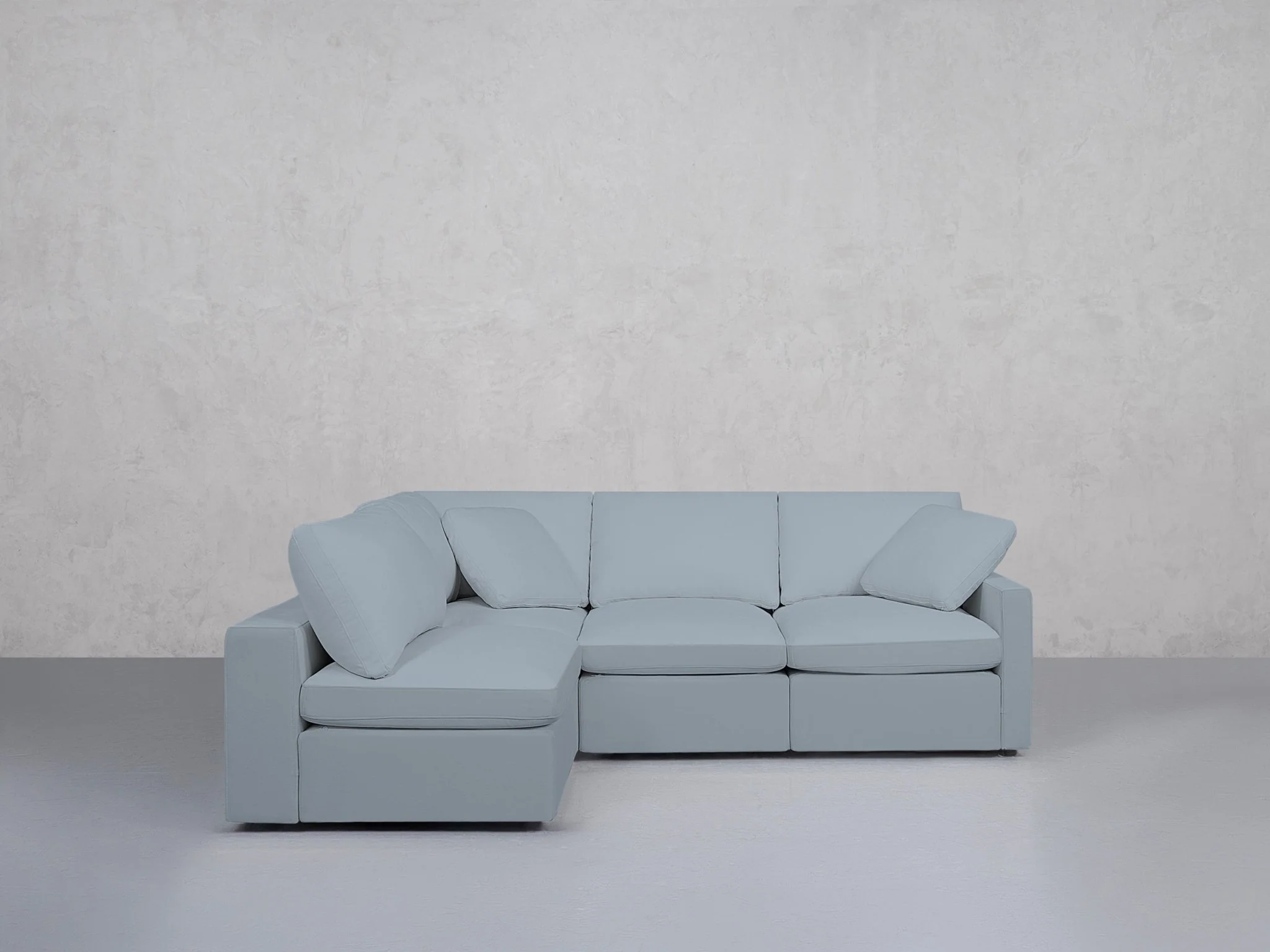 4-Seat Modular Open Corner Sectional (Thin Arm) - Image 123