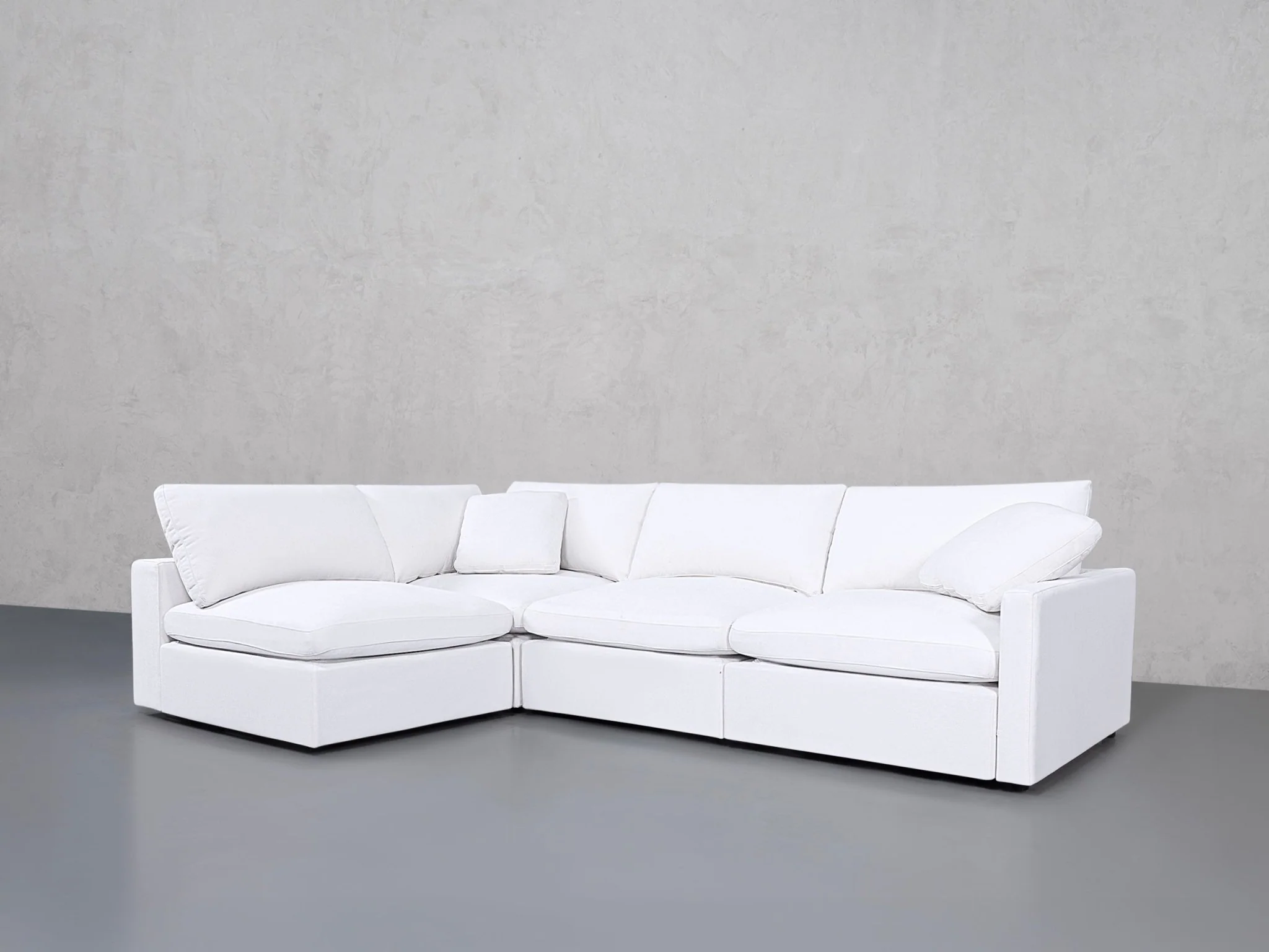 4-Seat Modular Open Corner Sectional (Thin Arm) - Image 140