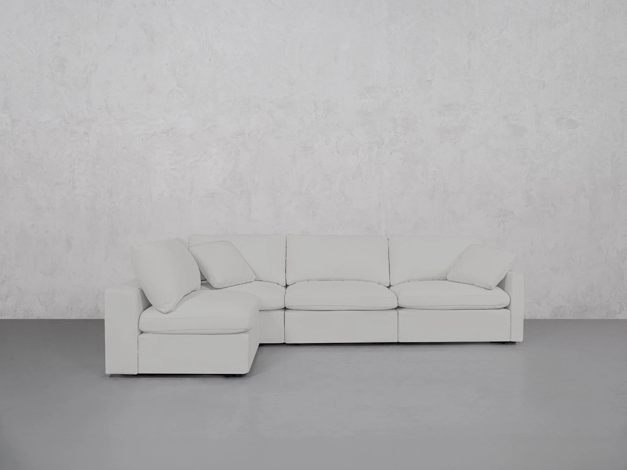 4-Seat Modular Open Corner Sectional (Thin Arm) - Image 143