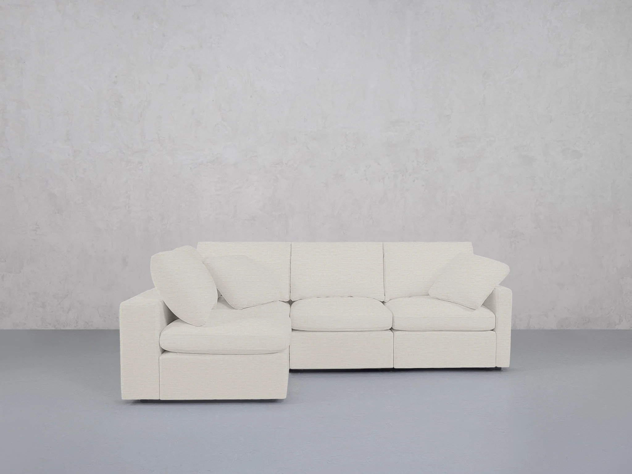4-Seat Modular Open Corner Sectional (Thin Arm) - Image 17