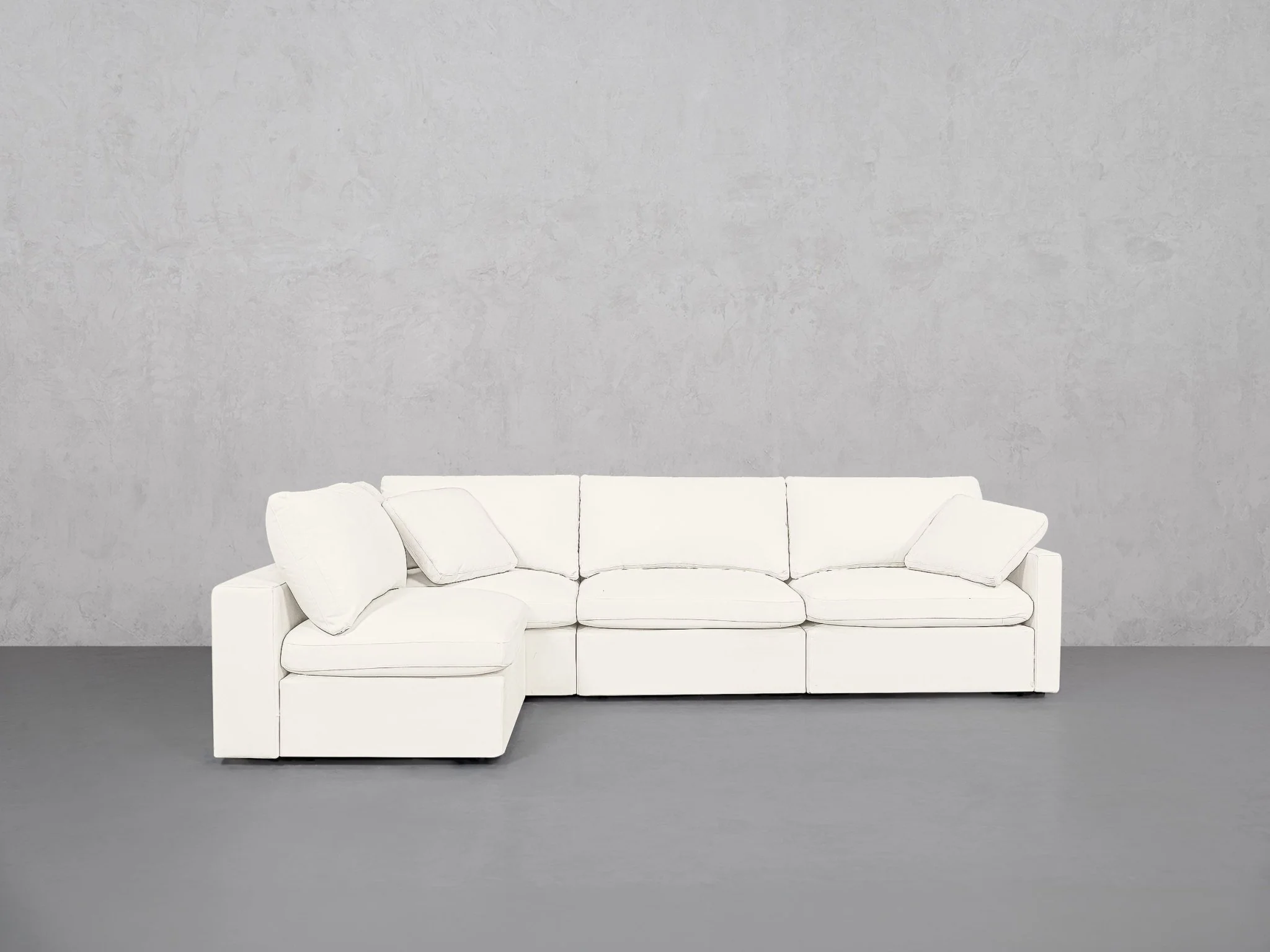 4-Seat Modular Open Corner Sectional (Thin Arm) - Image 43