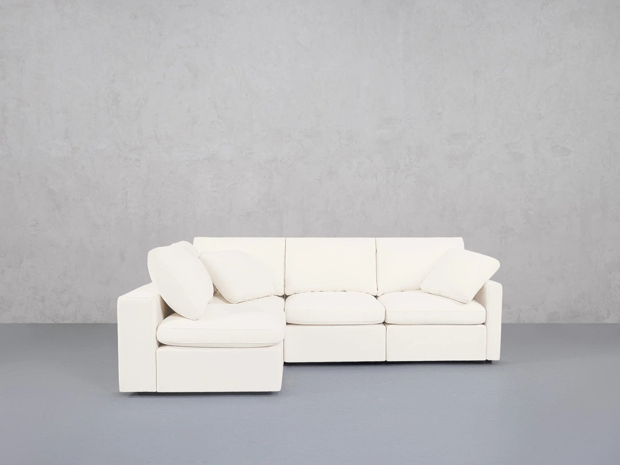 4-Seat Modular Open Corner Sectional (Thin Arm) - Image 45