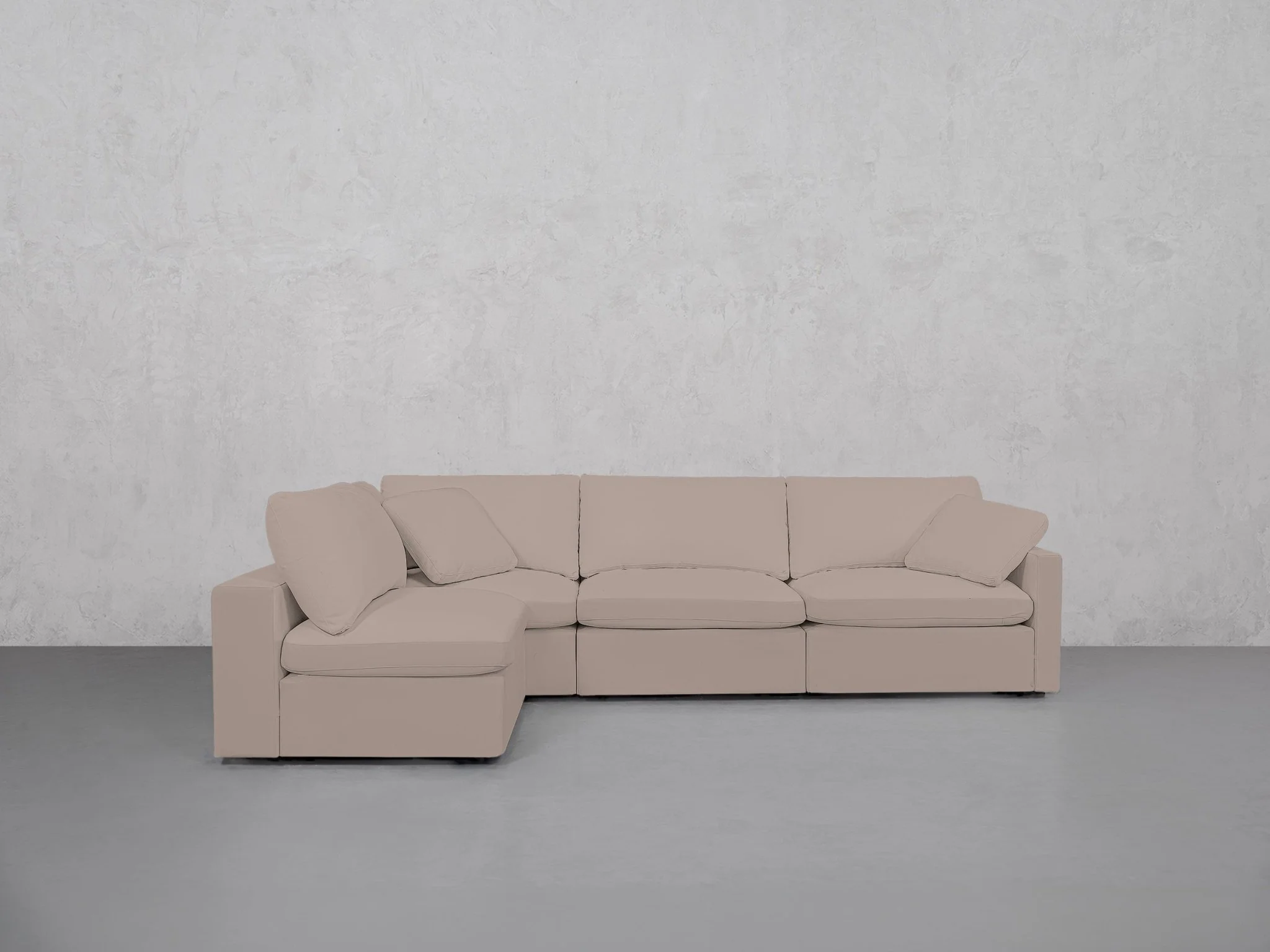 4-Seat Modular Open Corner Sectional (Thin Arm) - Image 64