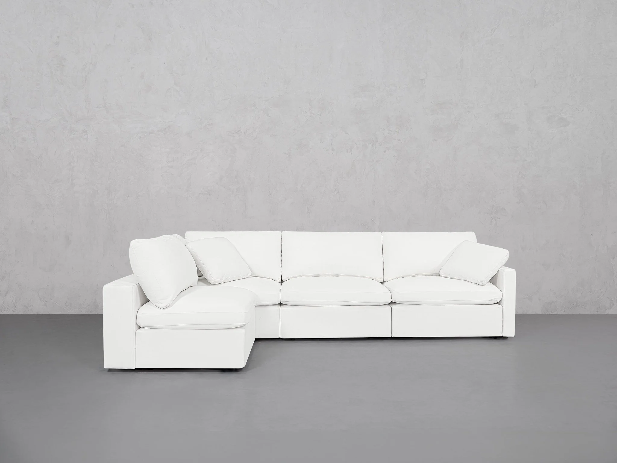 4-Seat Modular Open Corner Sectional (Thin Arm) - Image 8