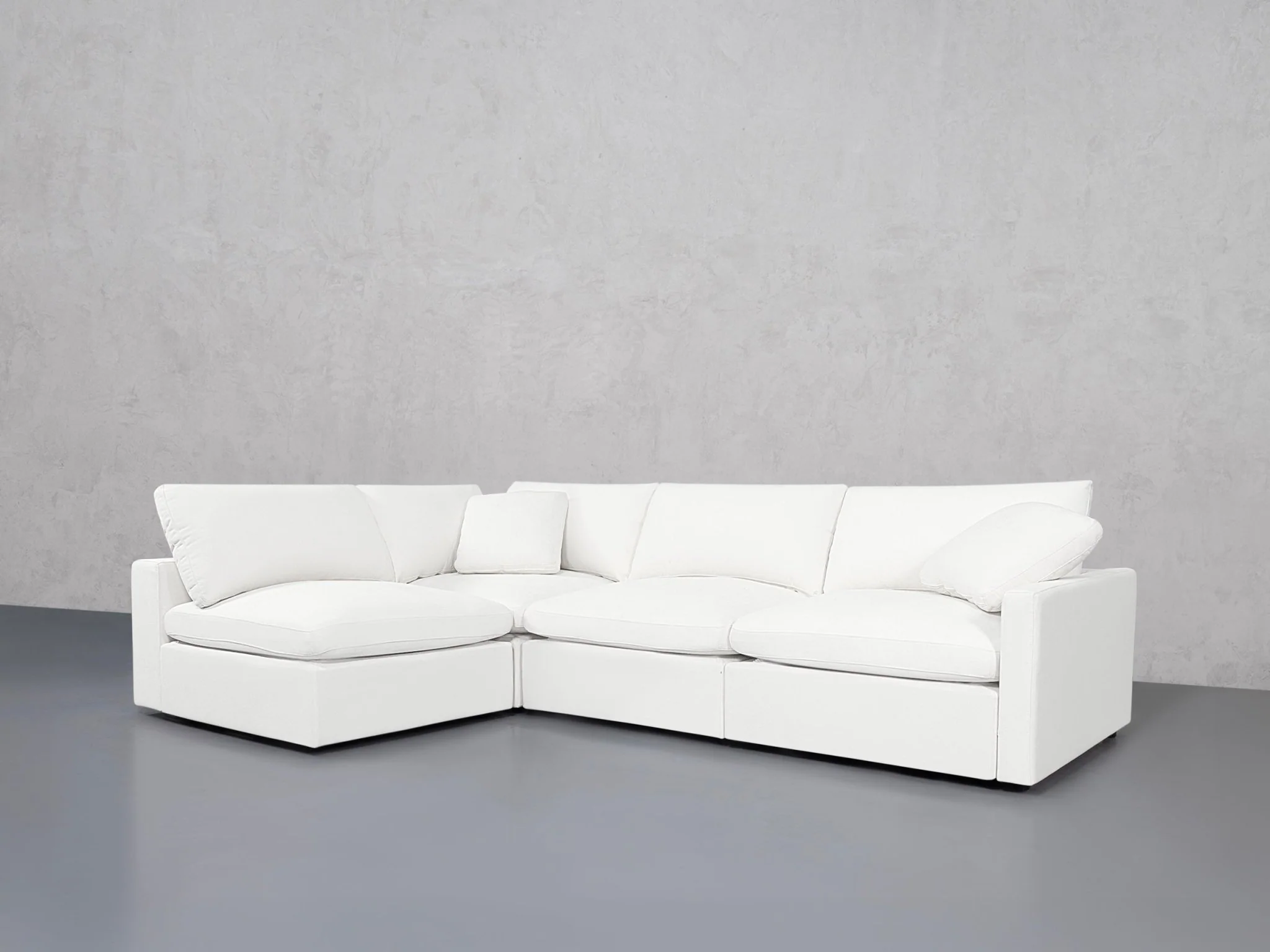 4-Seat Modular Open Corner Sectional (Thin Arm) - Image 9