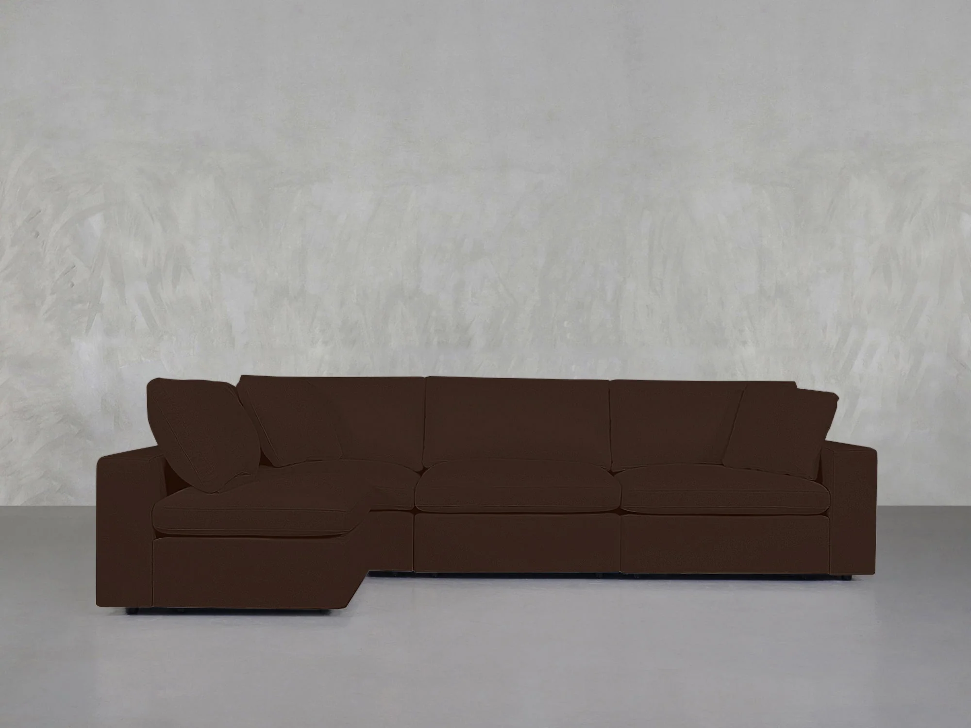 4-Seat Modular Open Corner Sectional - Image 161