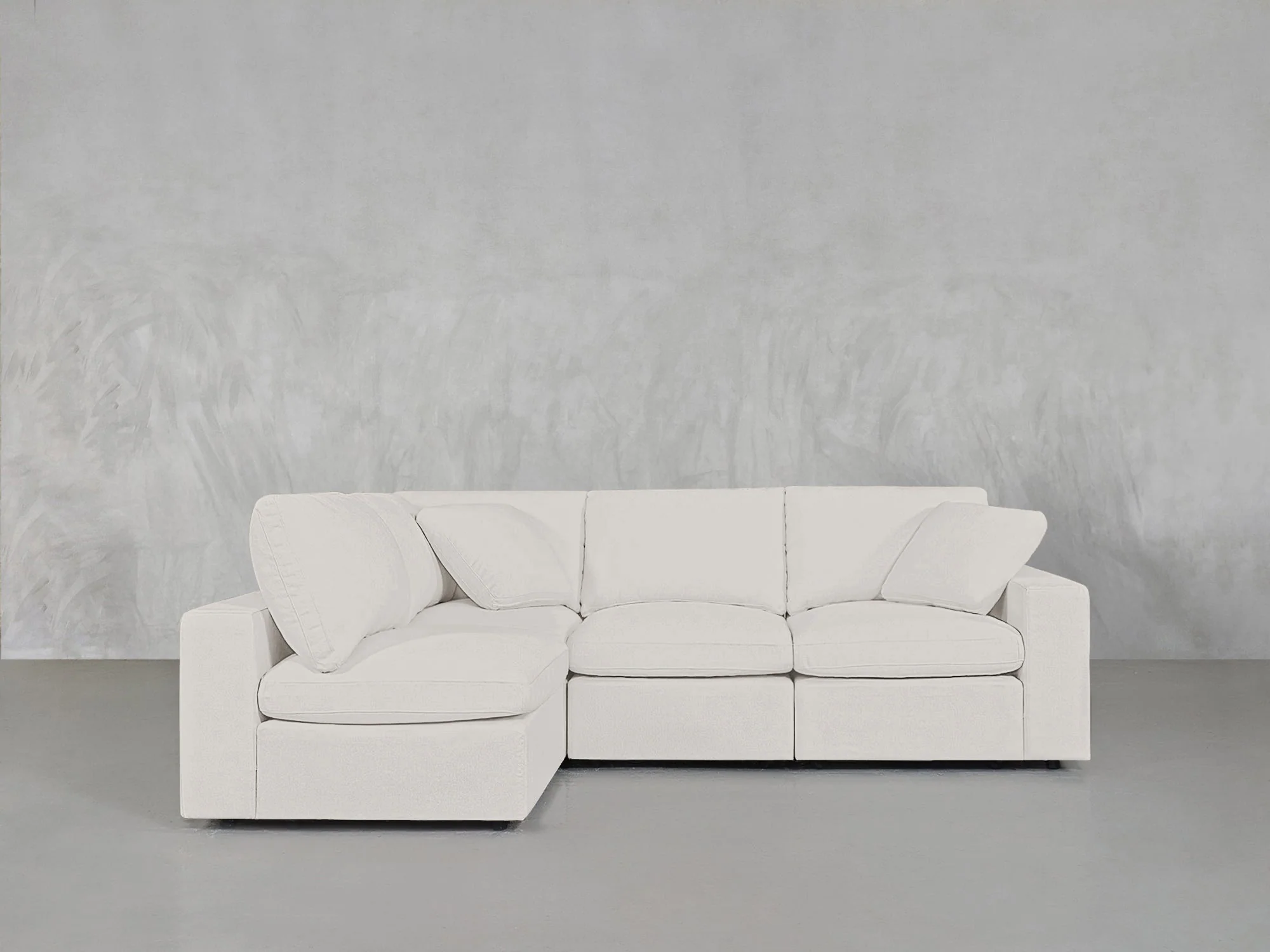 4-Seat Modular Open Corner Sectional - Image 198