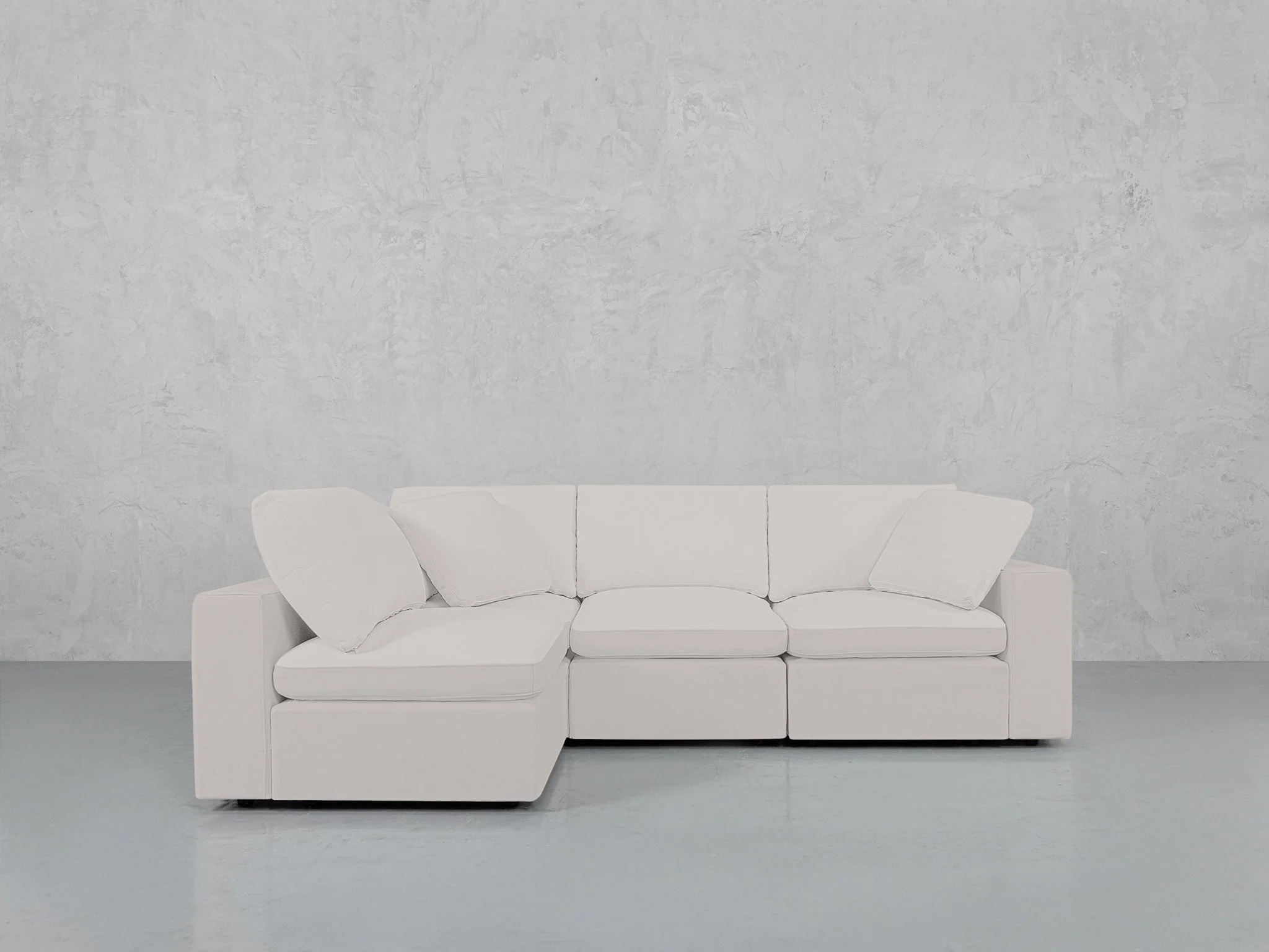4-Seat Modular Open Corner Sectional - Image 199
