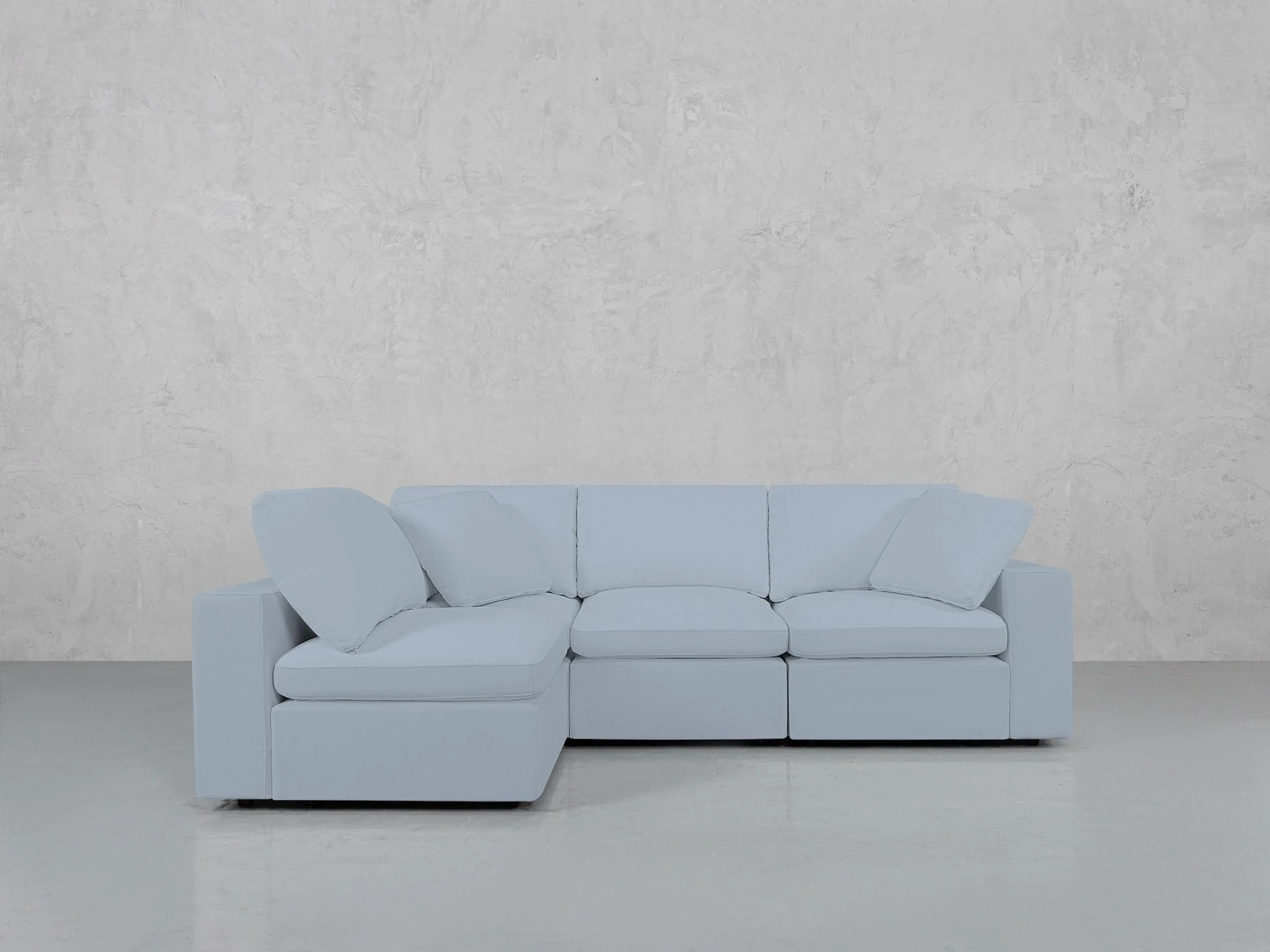 4-Seat Modular Open Corner Sectional - Image 230